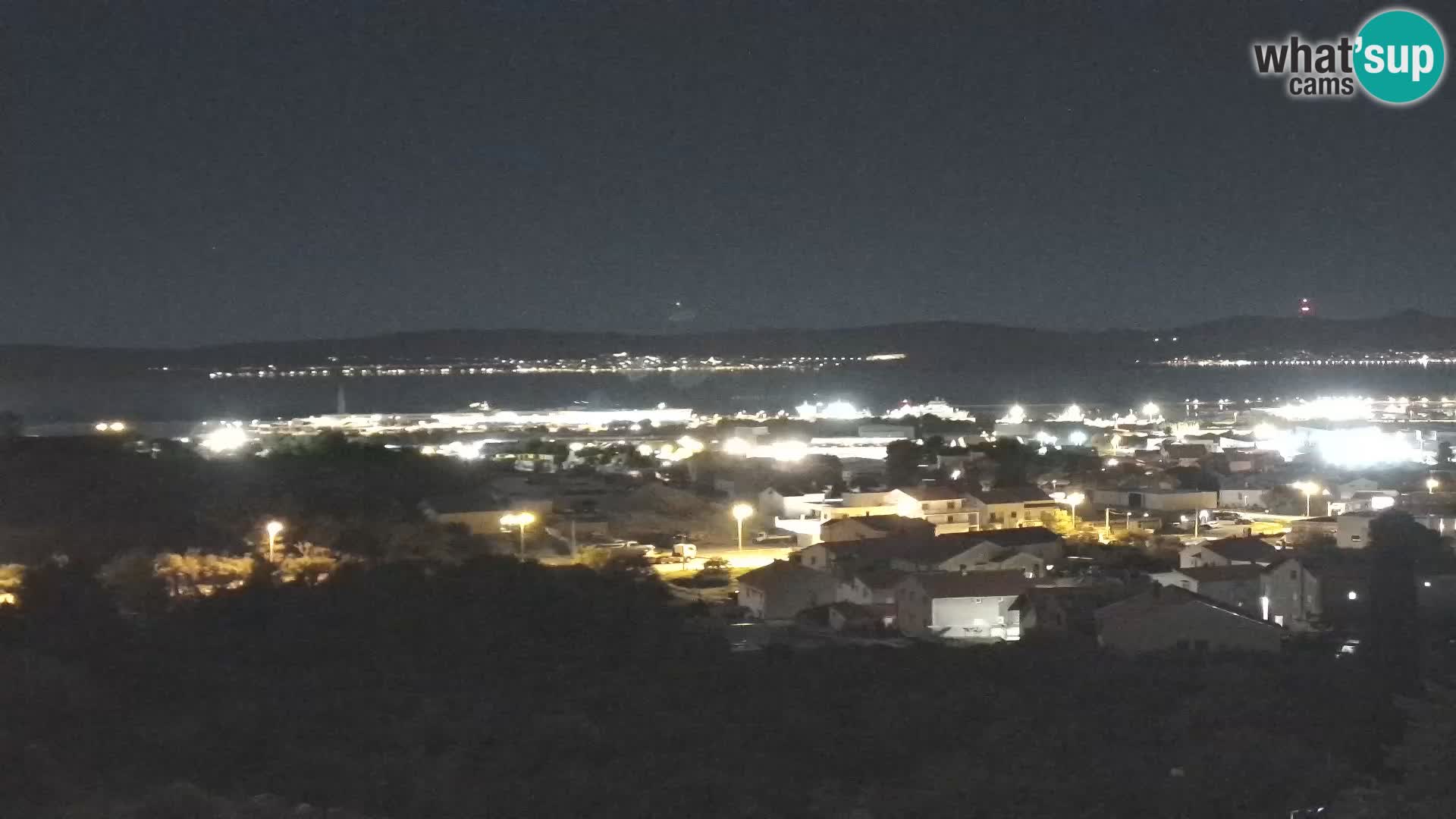 Panoramska web kamera Luke Gaženica u Zadru, Hrvatska