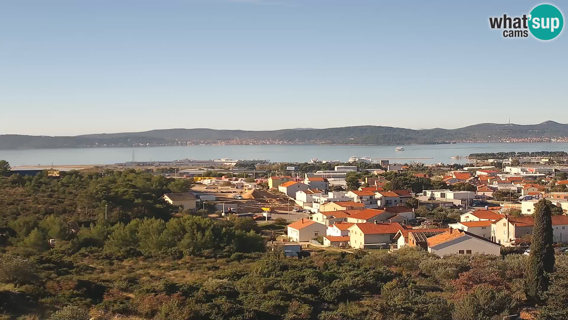 Zadar Porto di Gazenica Webcam Panorama, Zara, Croazia