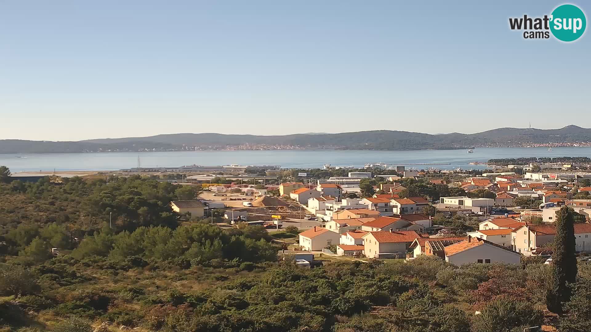 Zadar Port Gazenica Webcam Panorama, Zadar, Croatie