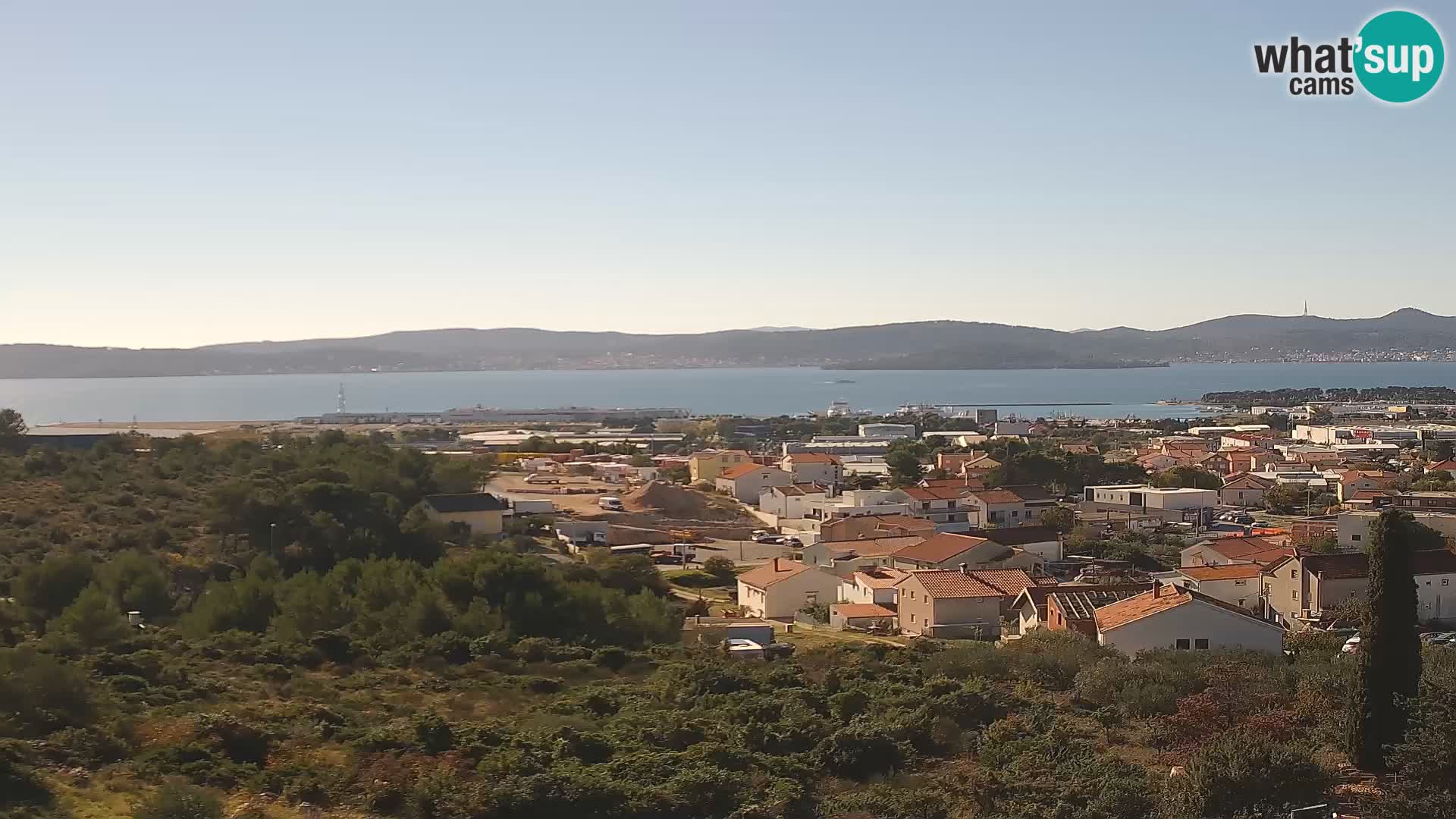 Zadar Port Gazenica Webcam Panorama, Zadar, Kroatien