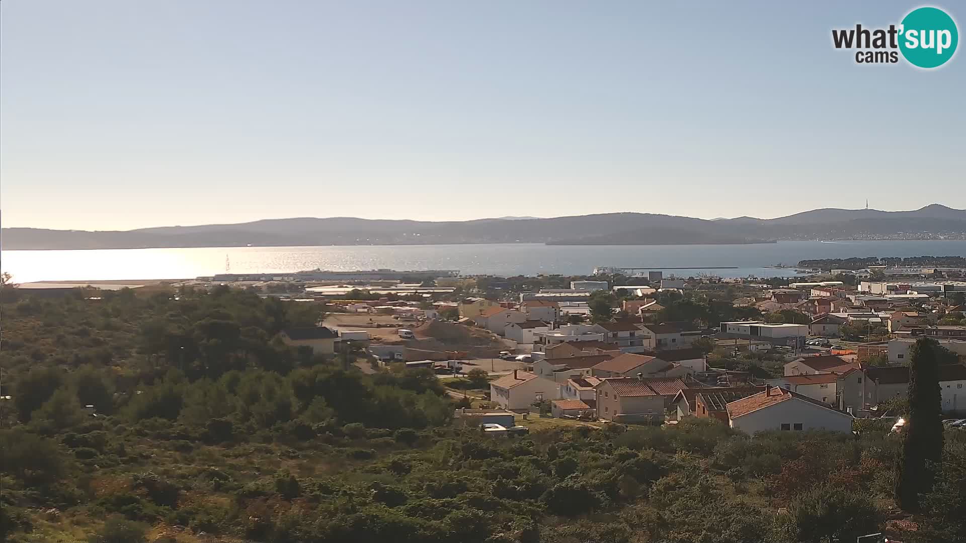 Panoramska web kamera Luke Gaženica u Zadru, Hrvatska