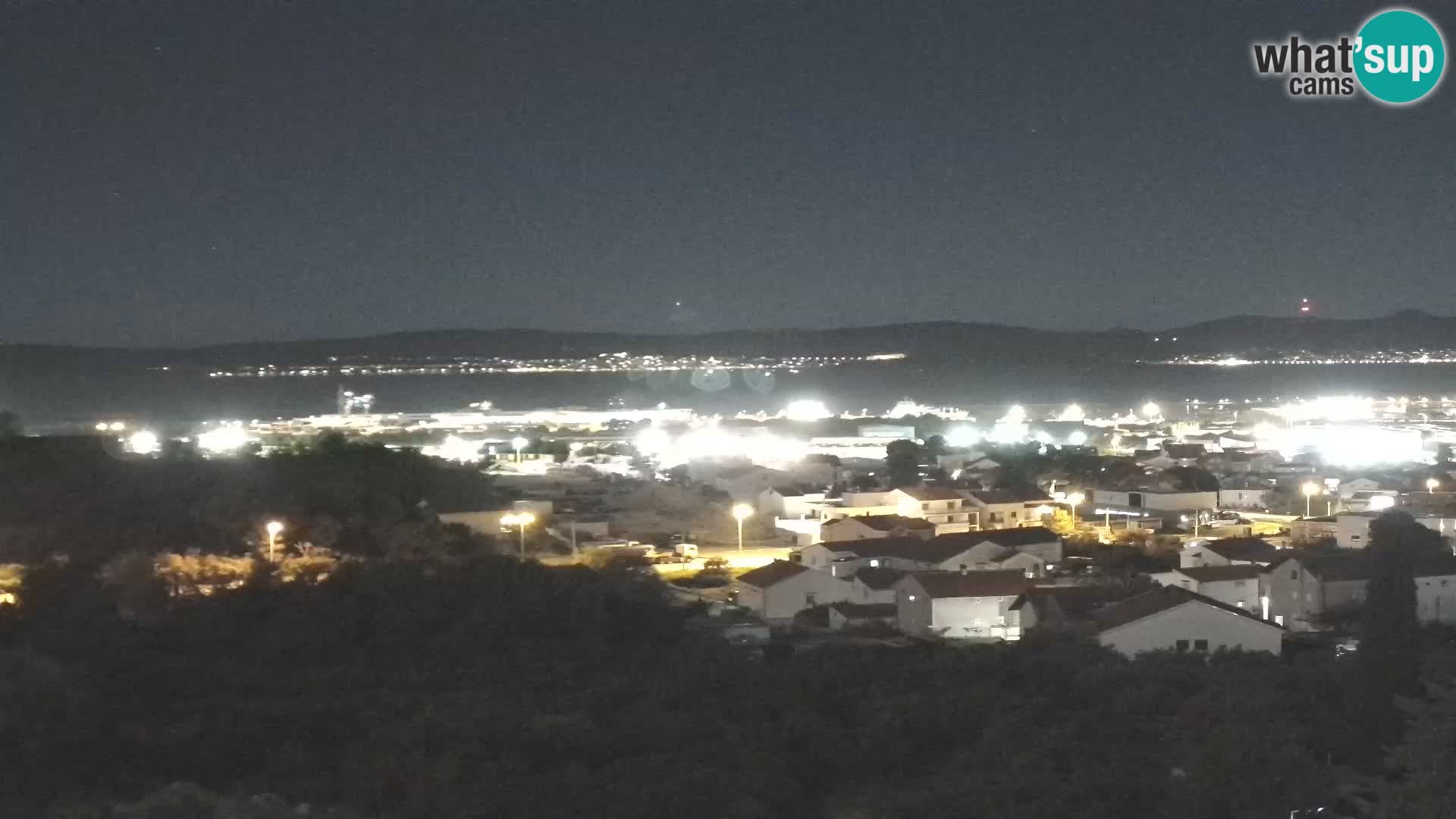 Panorama de la Webcam del Puerto Gazenica de Zadar, Zadar, Croacia
