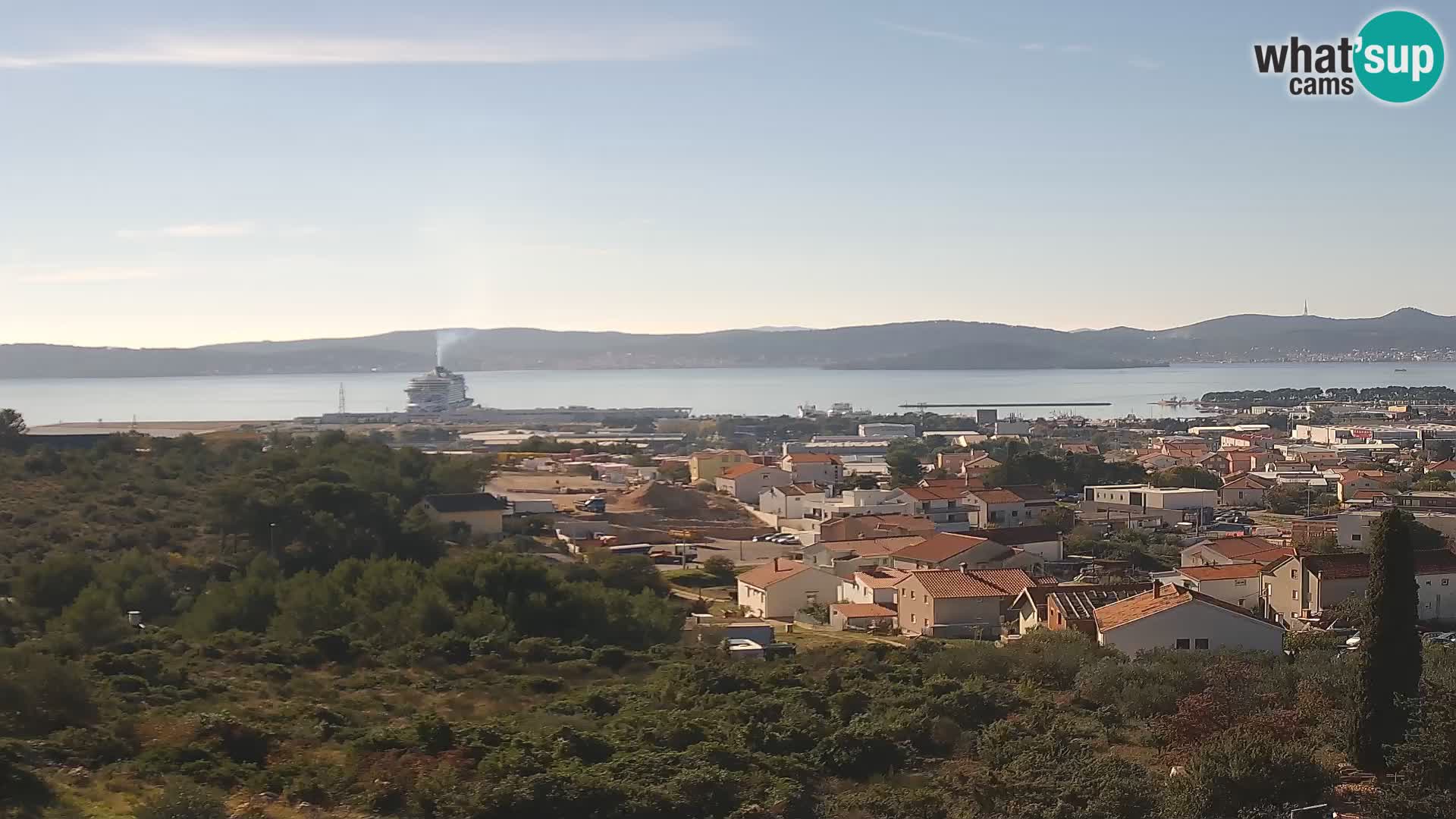 Zadar Port Gazenica Webcam Panorama, Zadar, Croatie