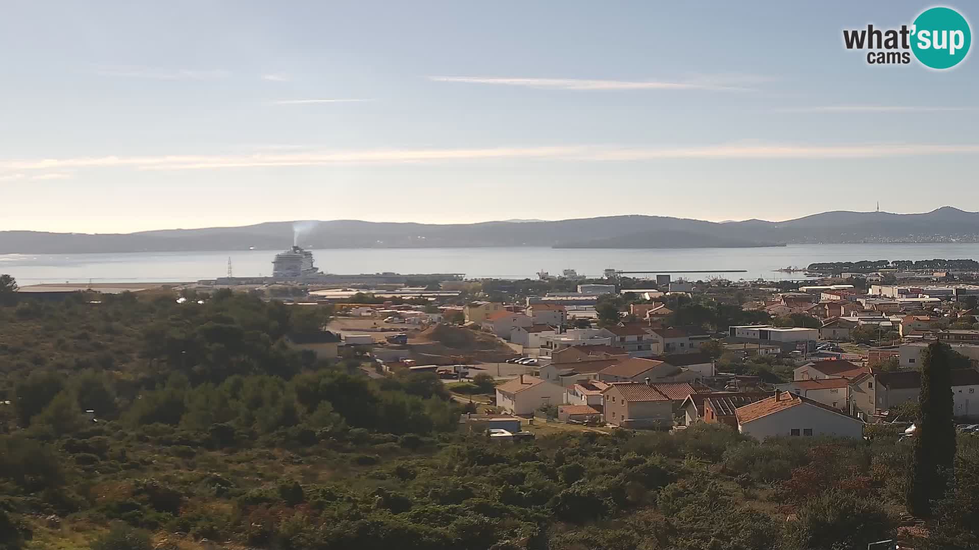 Zadar Port Gazenica Webcam Panorama, Zadar, Croatia