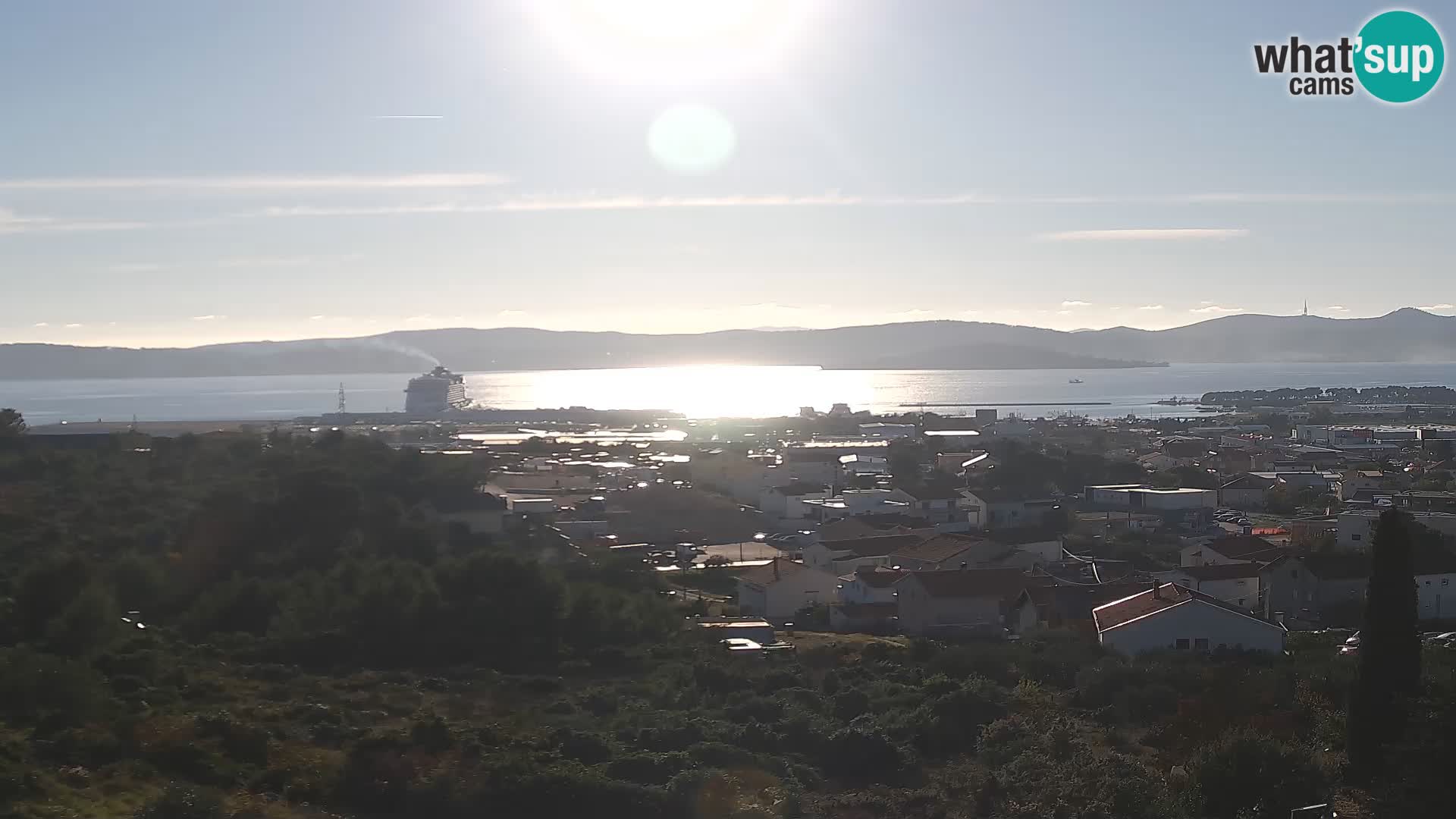 Zadar Port Gazenica Webcam Panorama, Zadar, Croatia