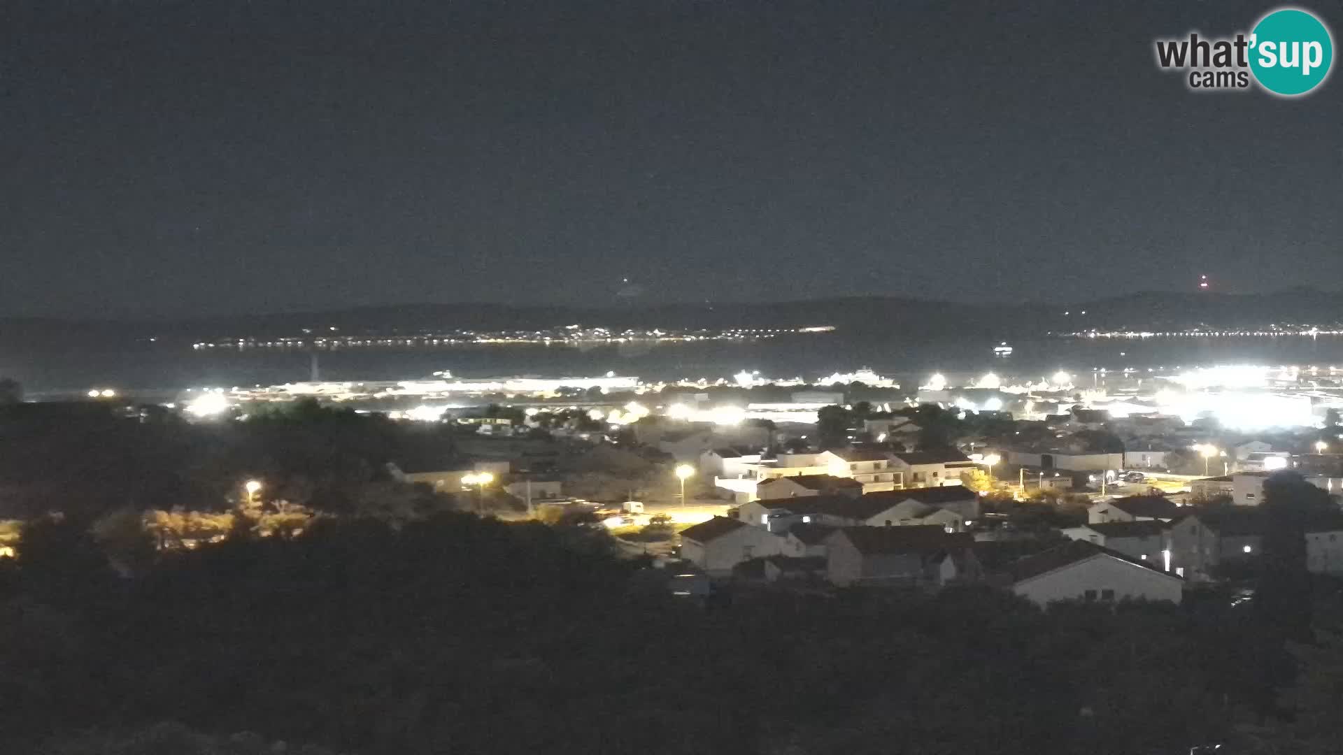 Zadar Pristanišče Gazenica s panoramsko spletno kamero, Zadar, Hrvaška