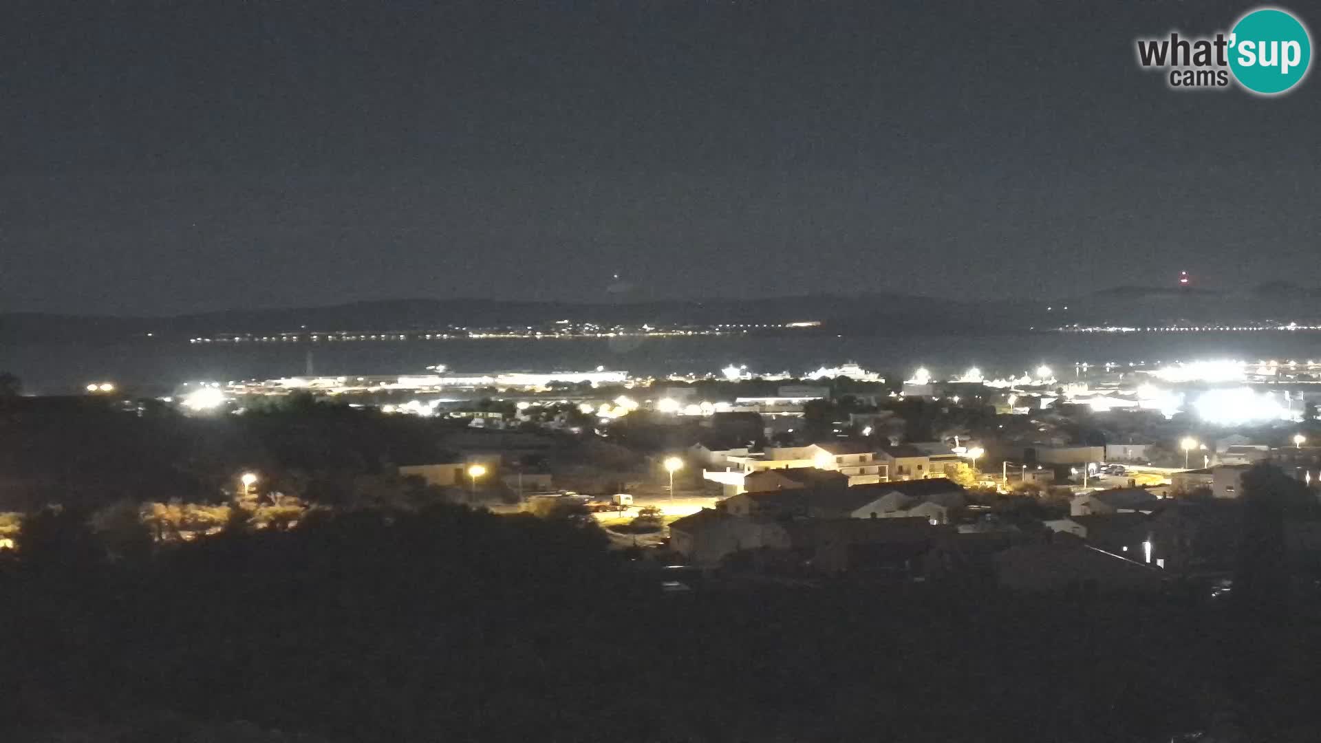 Panoramska web kamera Luke Gaženica u Zadru, Hrvatska