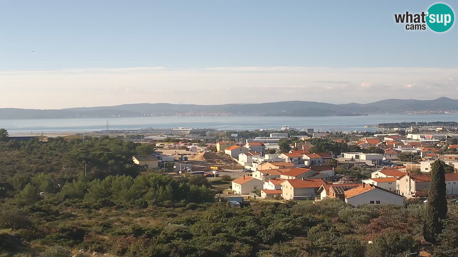 Zadar Port Gazenica Webcam Panorama, Zadar, Kroatien
