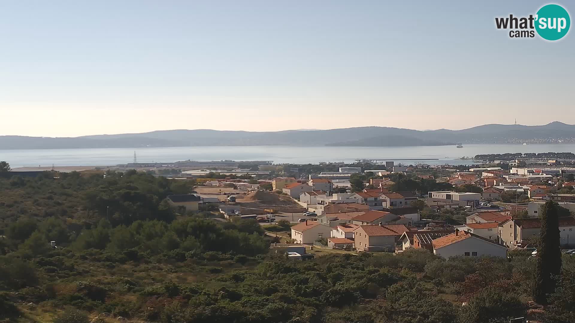 Zadar Pristanišče Gazenica s panoramsko spletno kamero, Zadar, Hrvaška