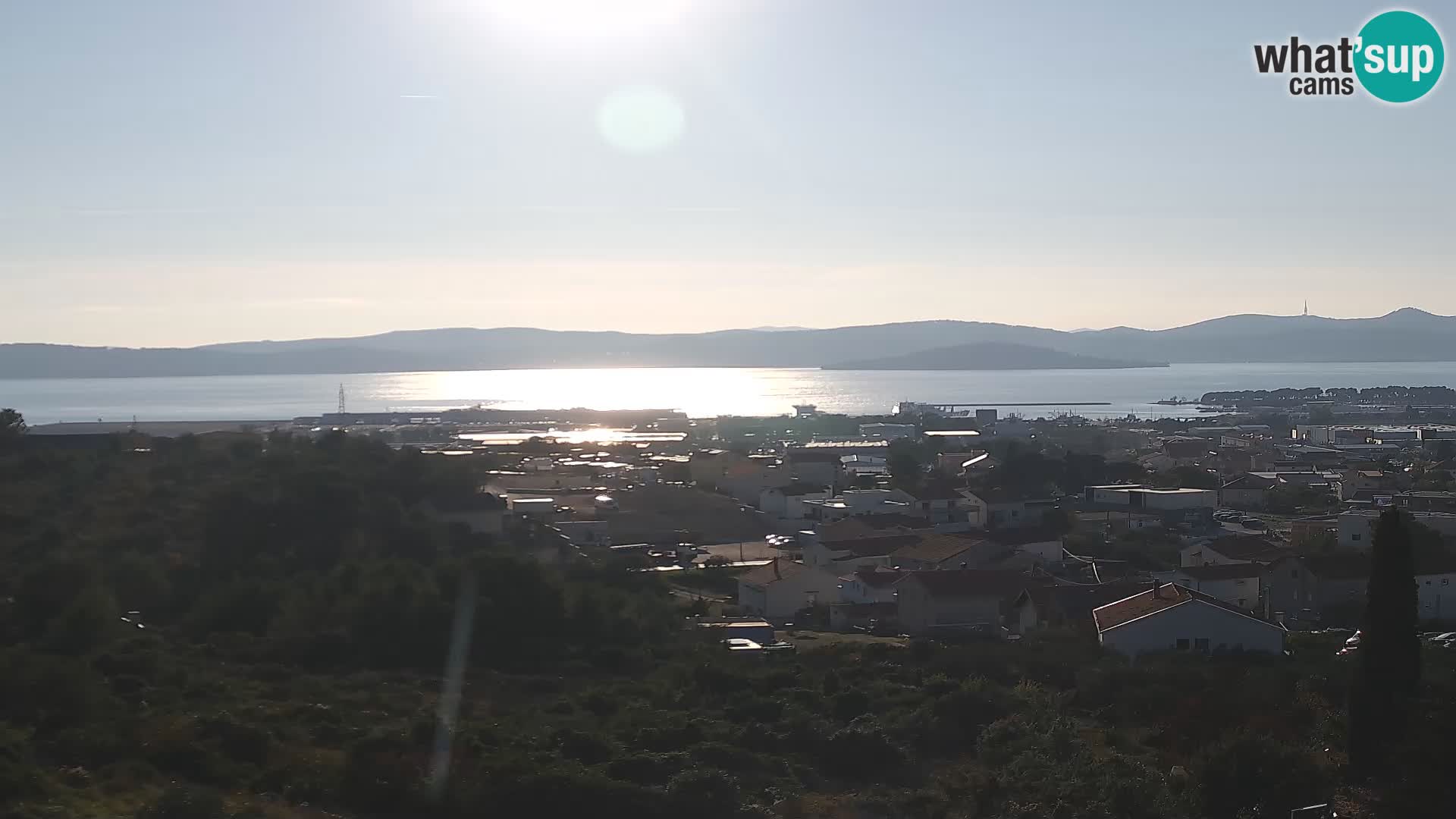 Zadar Pristanišče Gazenica s panoramsko spletno kamero, Zadar, Hrvaška