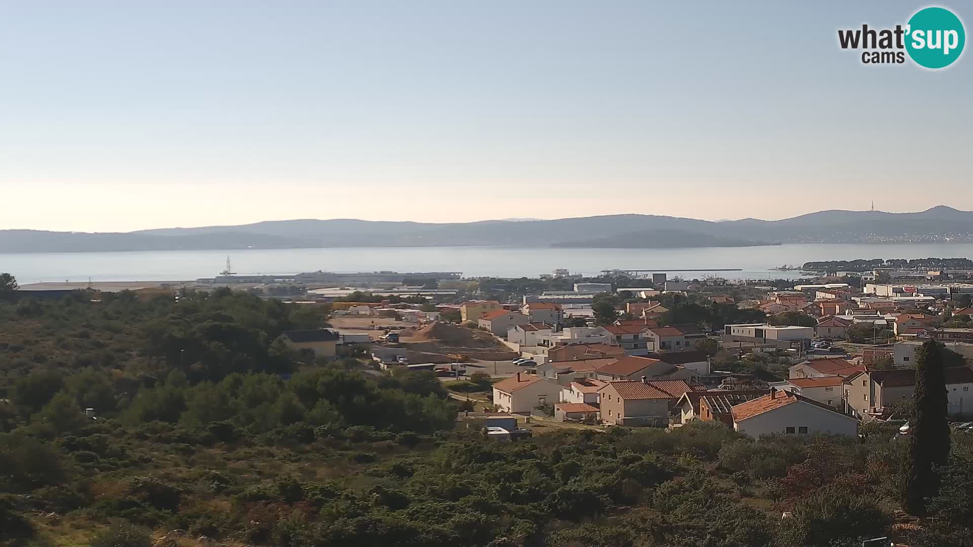 Zadar Port Gazenica Webcam Panorama, Zadar, Kroatien