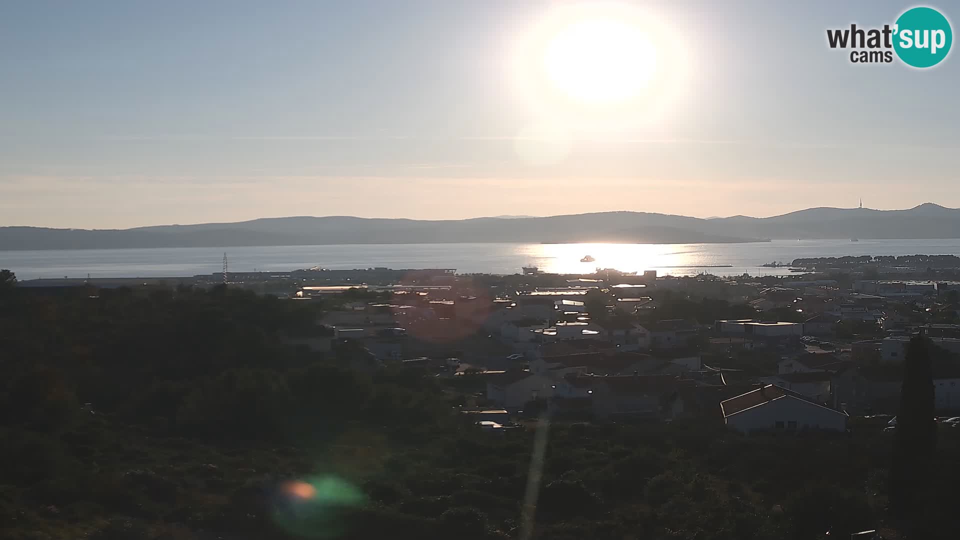 Panoramska web kamera Luke Gaženica u Zadru, Hrvatska