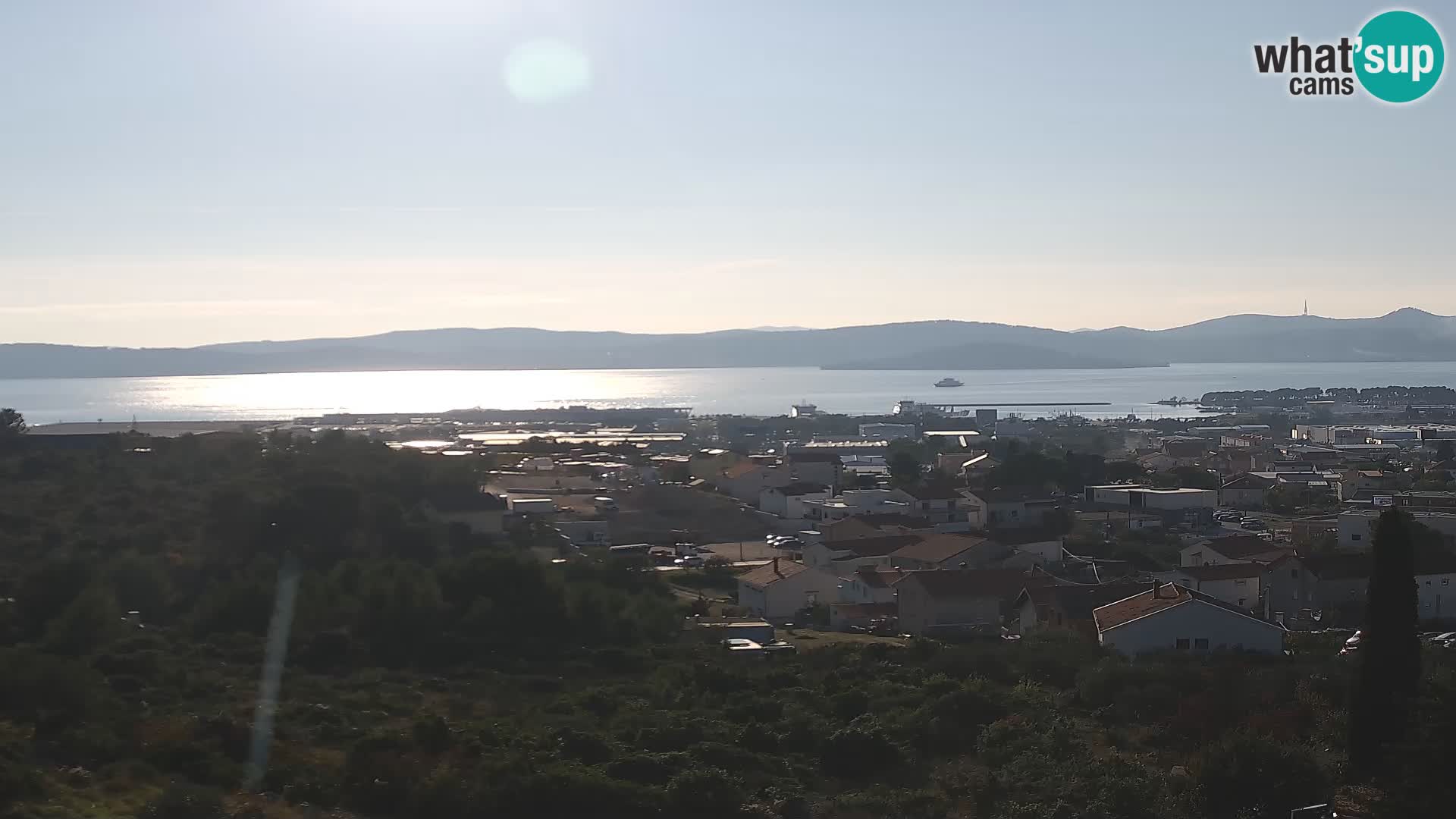 Panorama de la Webcam del Puerto Gazenica de Zadar, Zadar, Croacia