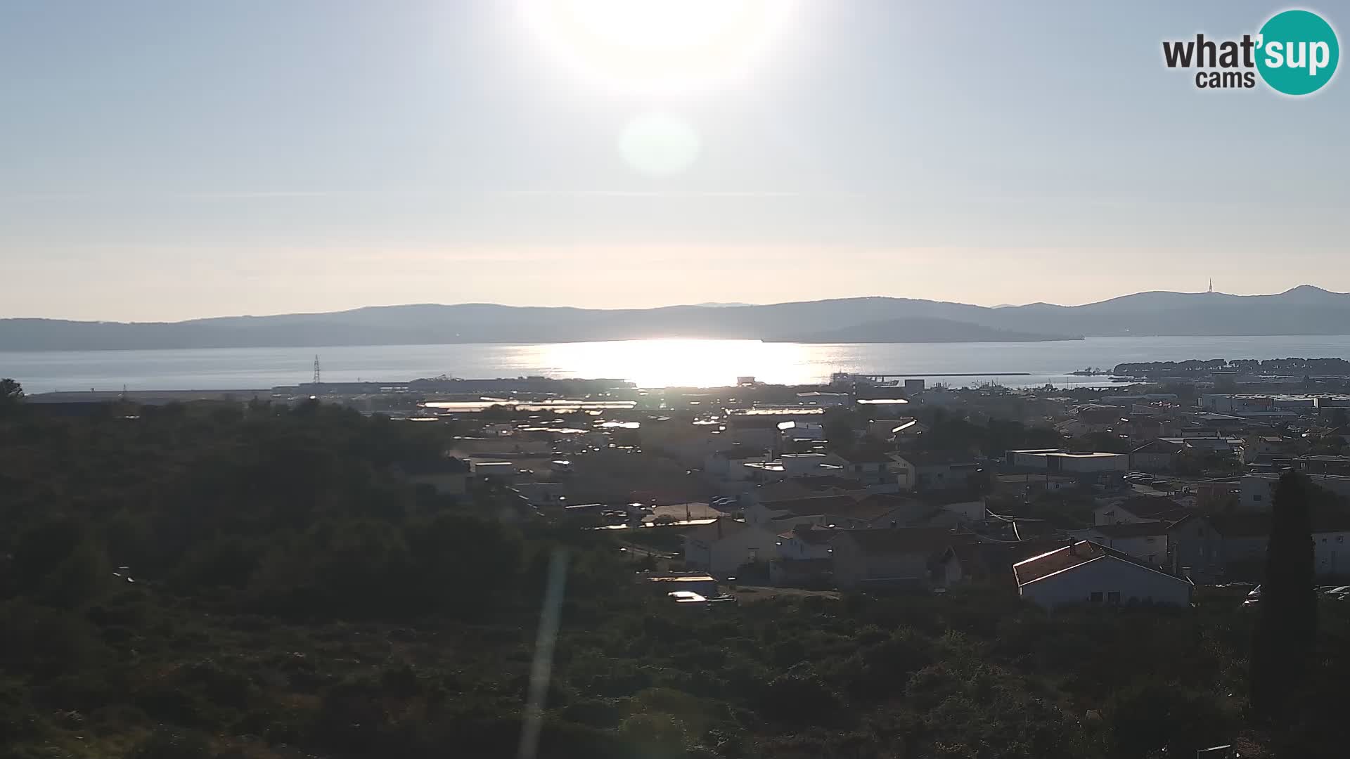 Zadar Port Gazenica Webcam Panorama, Zadar, Kroatien