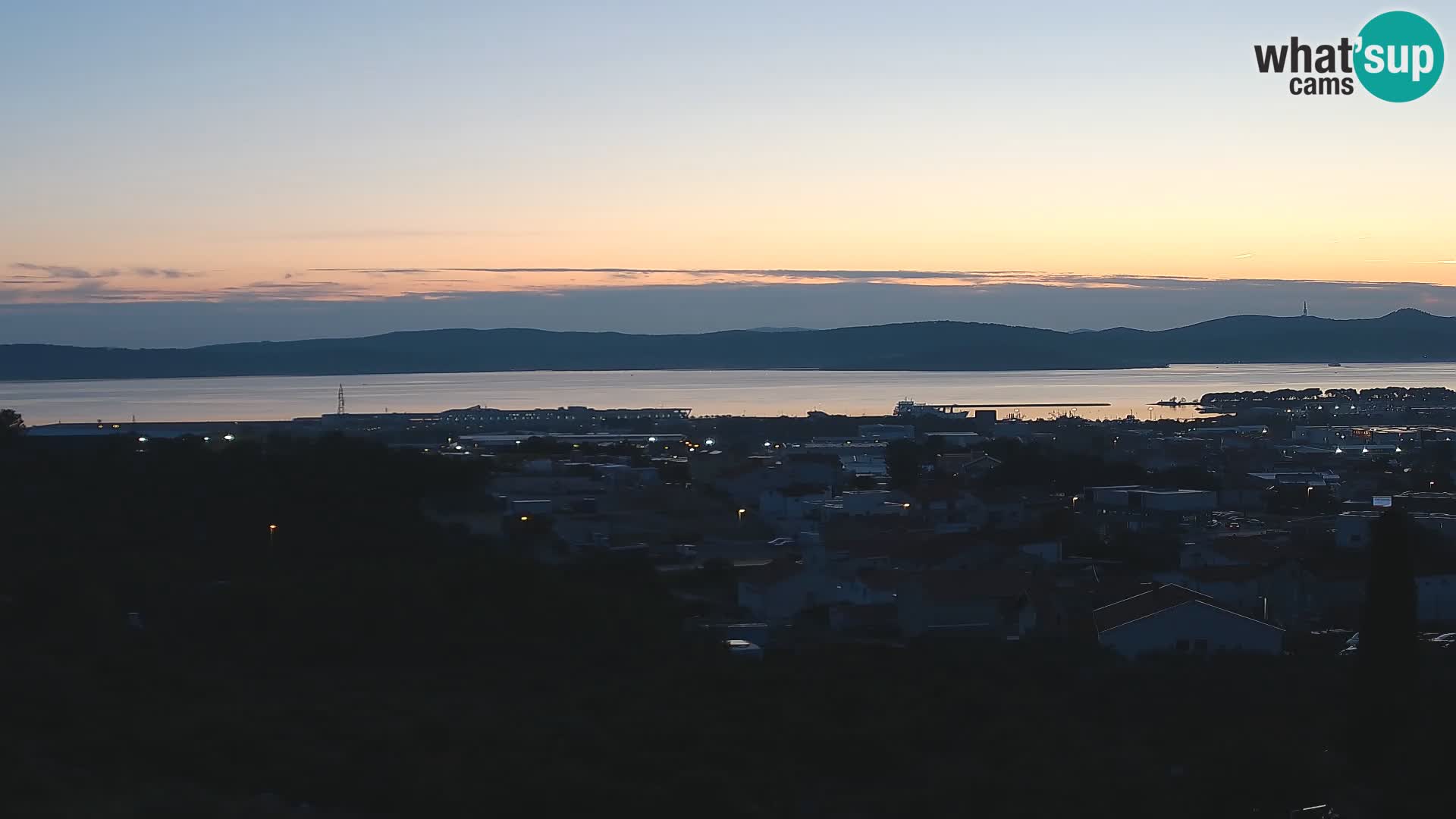 Zadar Porto di Gazenica Webcam Panorama, Zara, Croazia