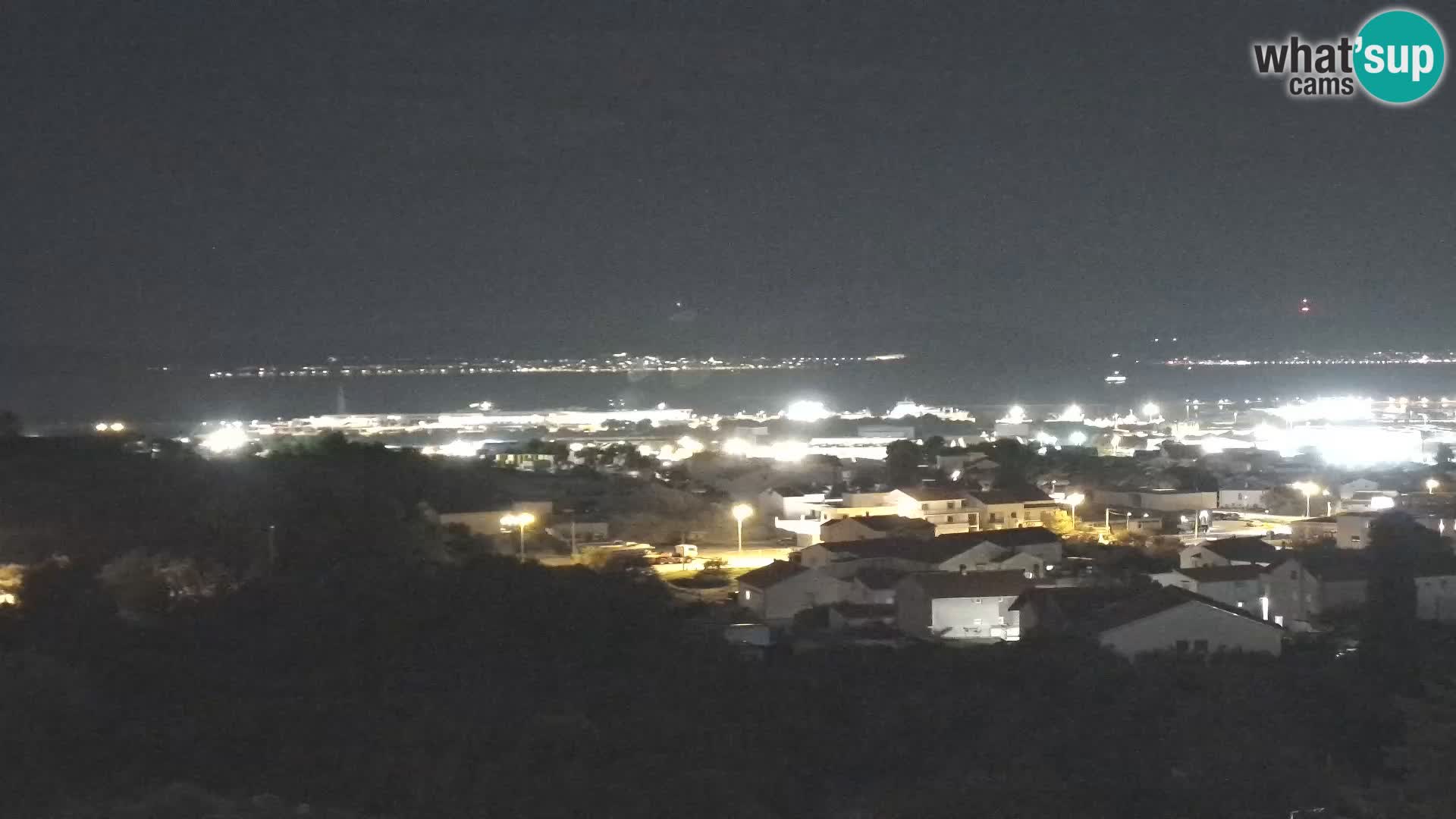 Panorama de la Webcam del Puerto Gazenica de Zadar, Zadar, Croacia