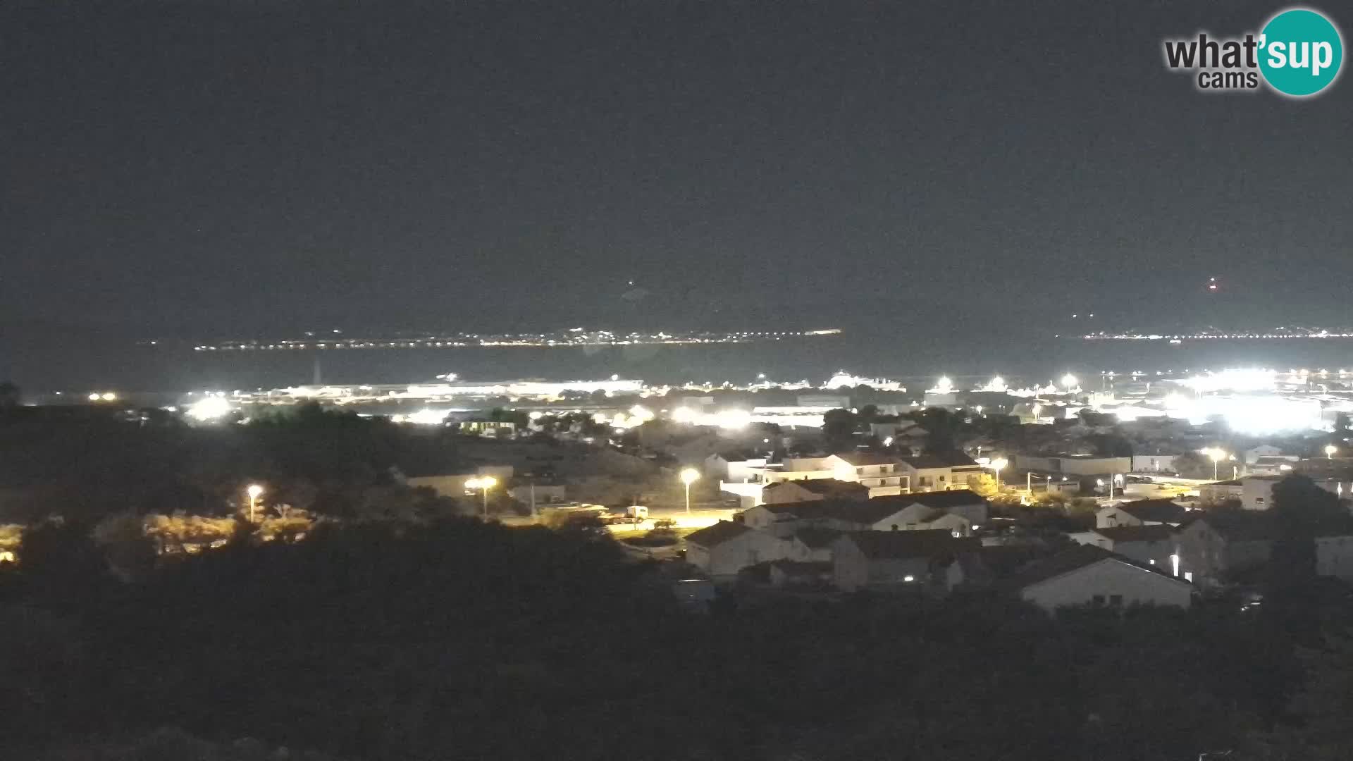 Panorama de la Webcam del Puerto Gazenica de Zadar, Zadar, Croacia