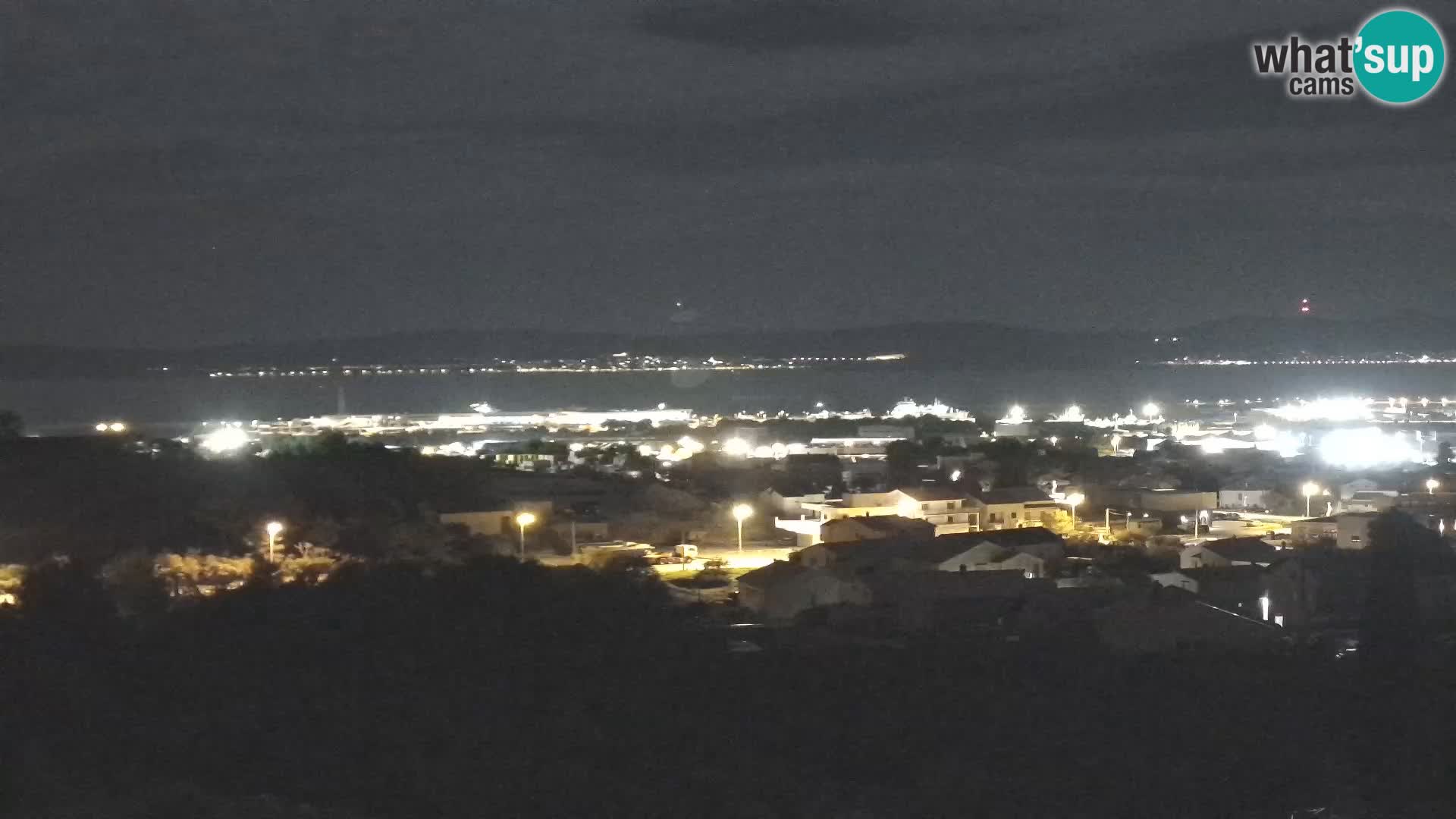 Zadar Pristanišče Gazenica s panoramsko spletno kamero, Zadar, Hrvaška