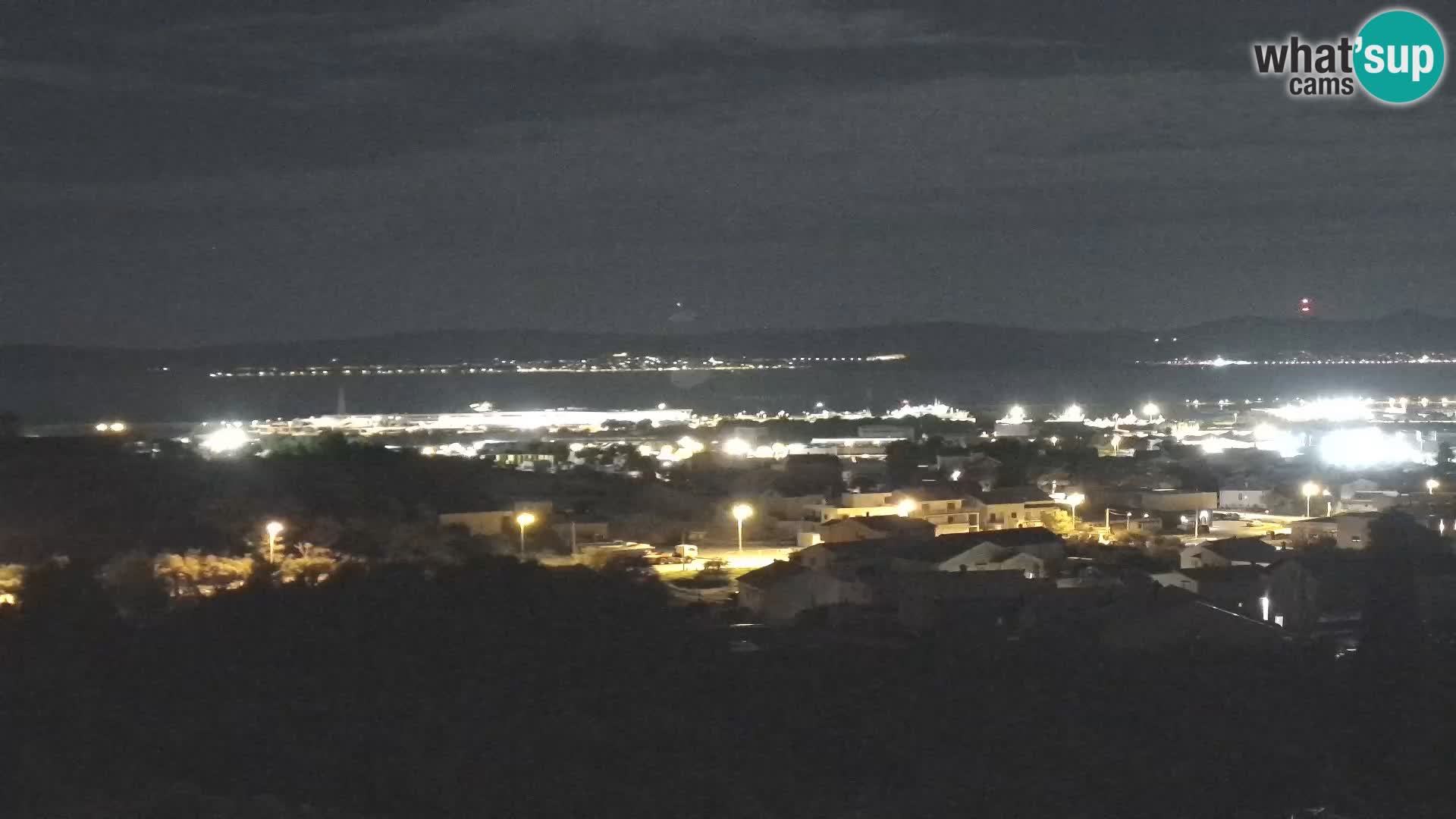 Zadar Pristanišče Gazenica s panoramsko spletno kamero, Zadar, Hrvaška