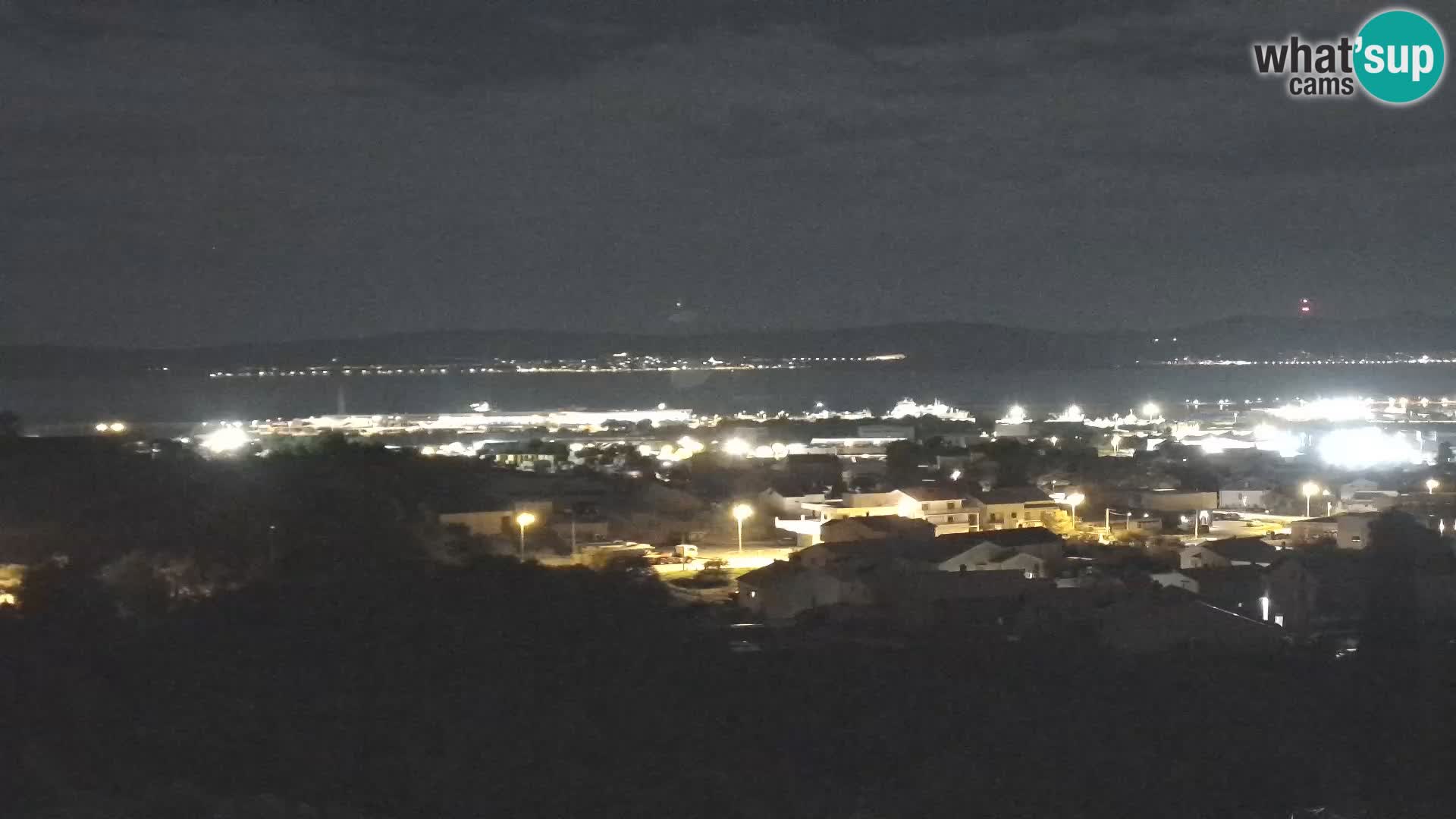 Panoramska web kamera Luke Gaženica u Zadru, Hrvatska