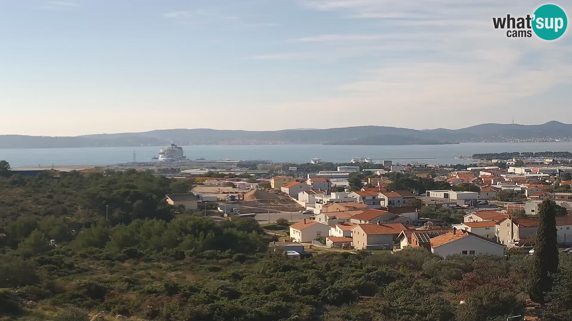 Zadar Port Gazenica Webcam Panorama, Zadar, Croatia