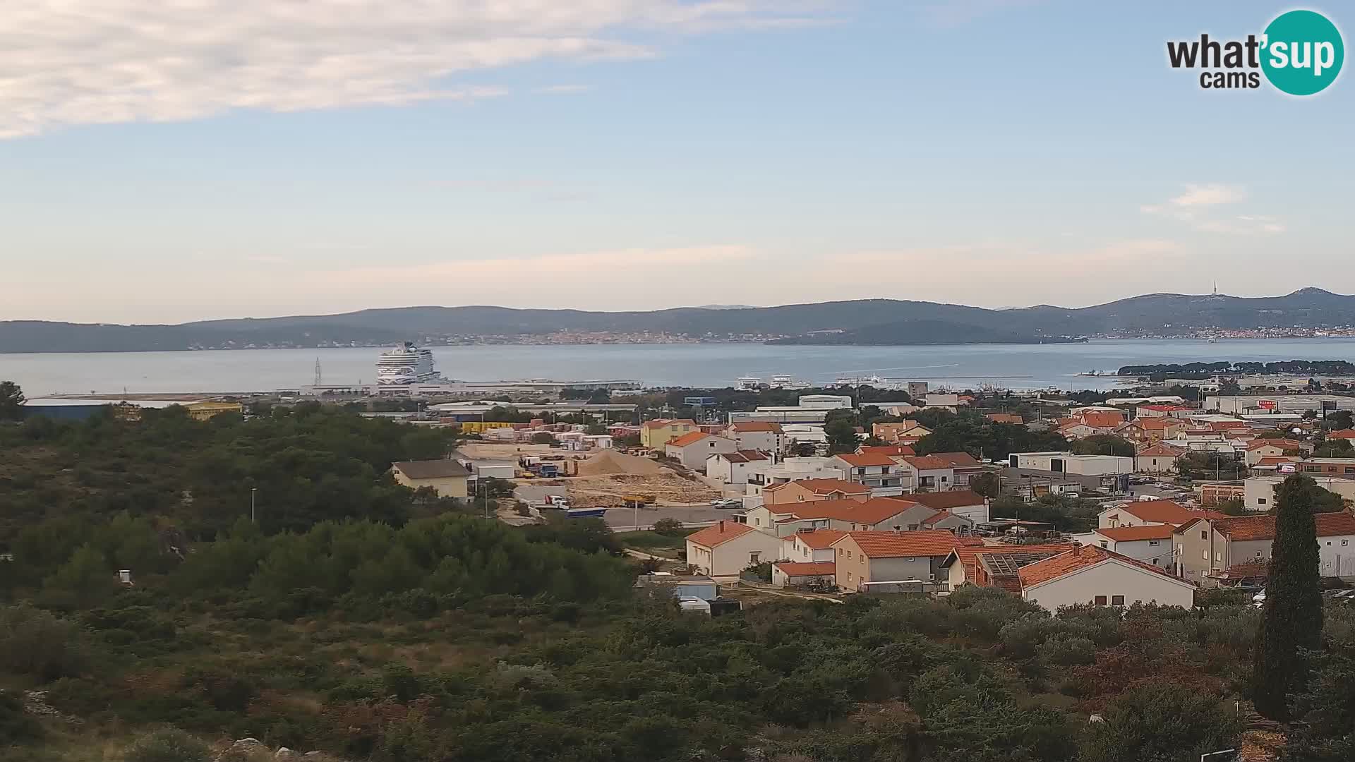 Zadar Porto di Gazenica Webcam Panorama, Zara, Croazia