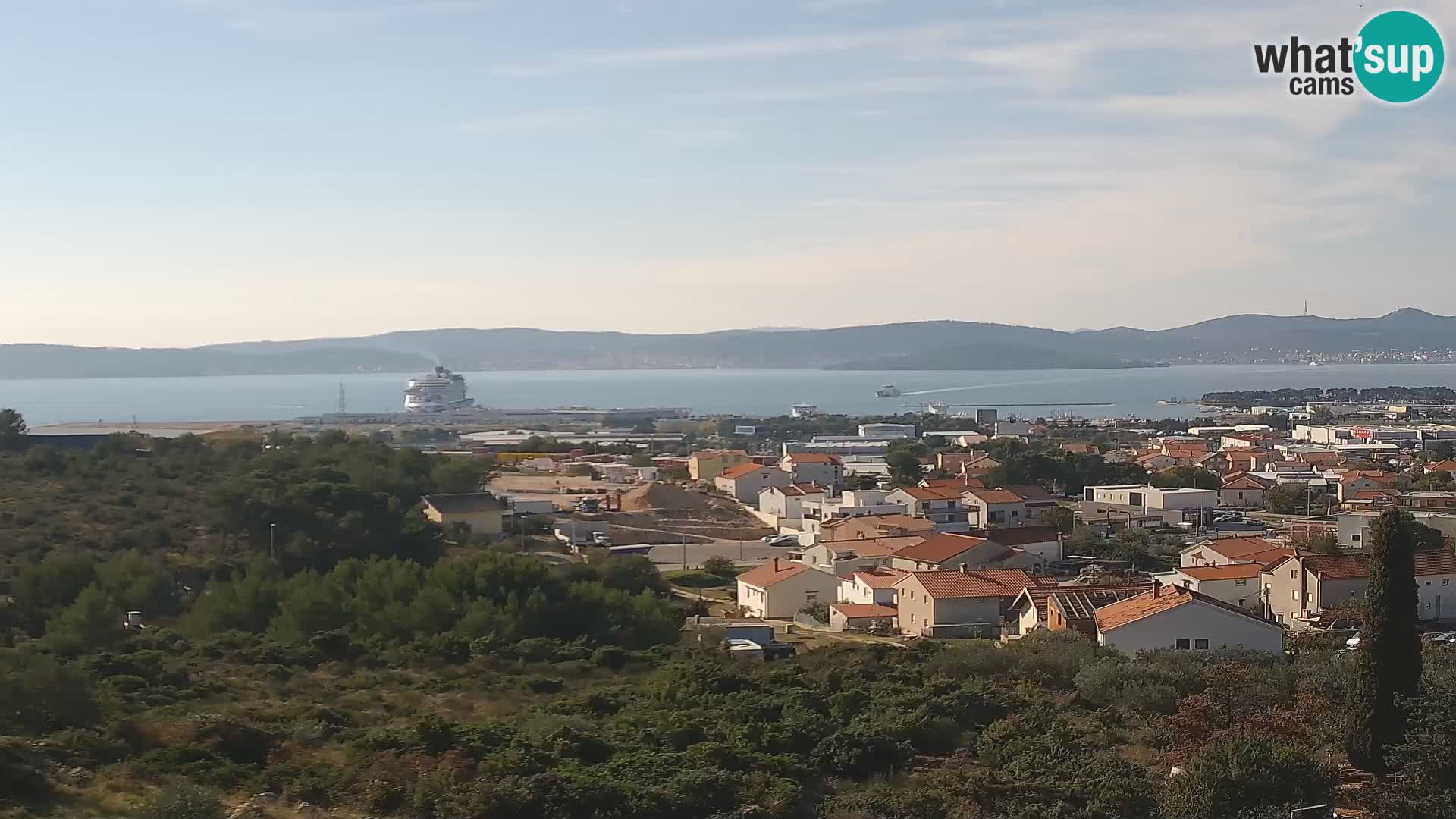 Zadar Port Gazenica Webcam Panorama, Zadar, Croatia