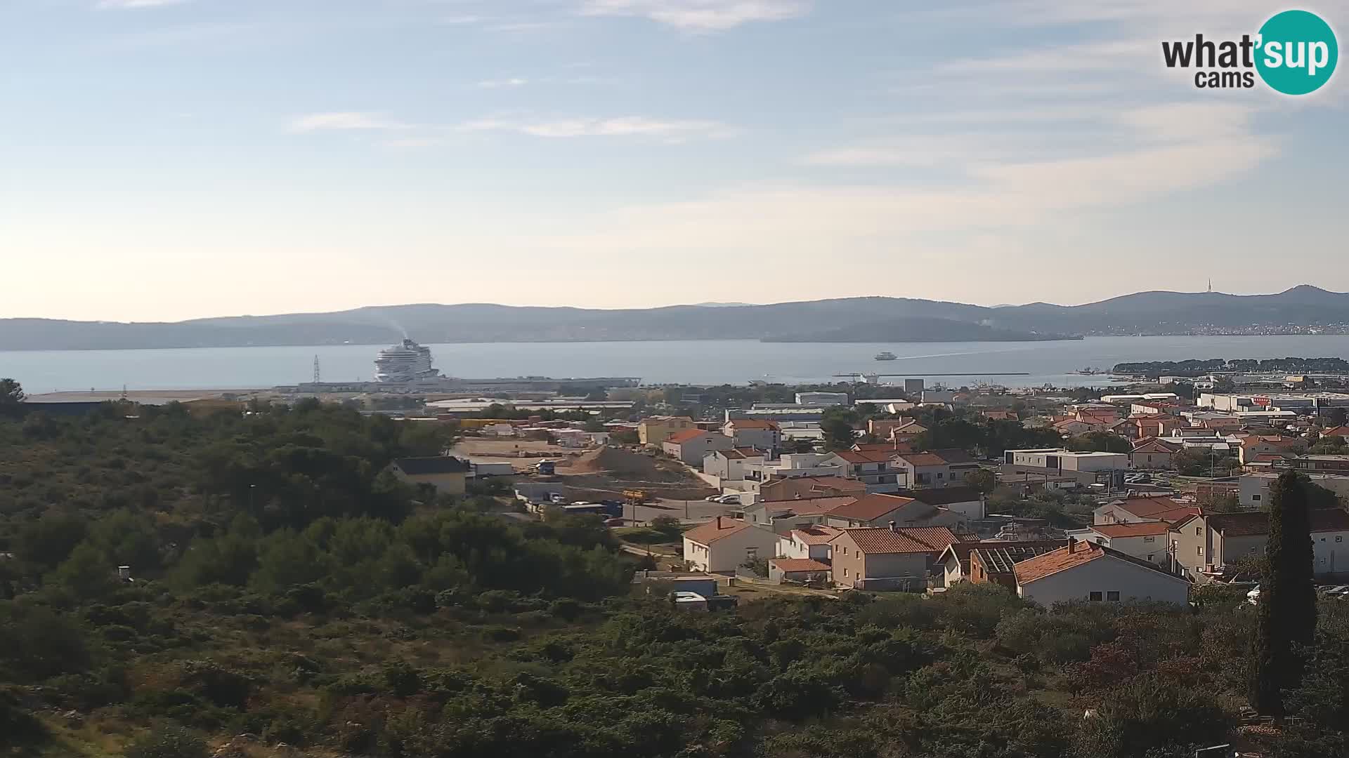Zadar Port Gazenica Webcam Panorama, Zadar, Croatia