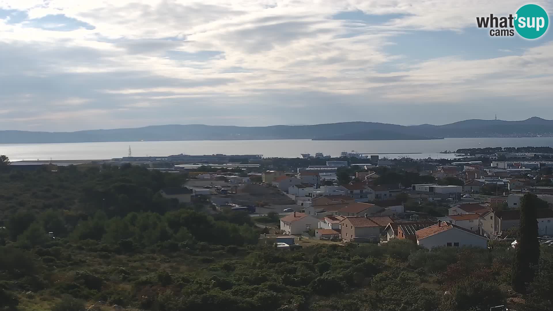 Zadar Port Gazenica Webcam Panorama, Zadar, Kroatien