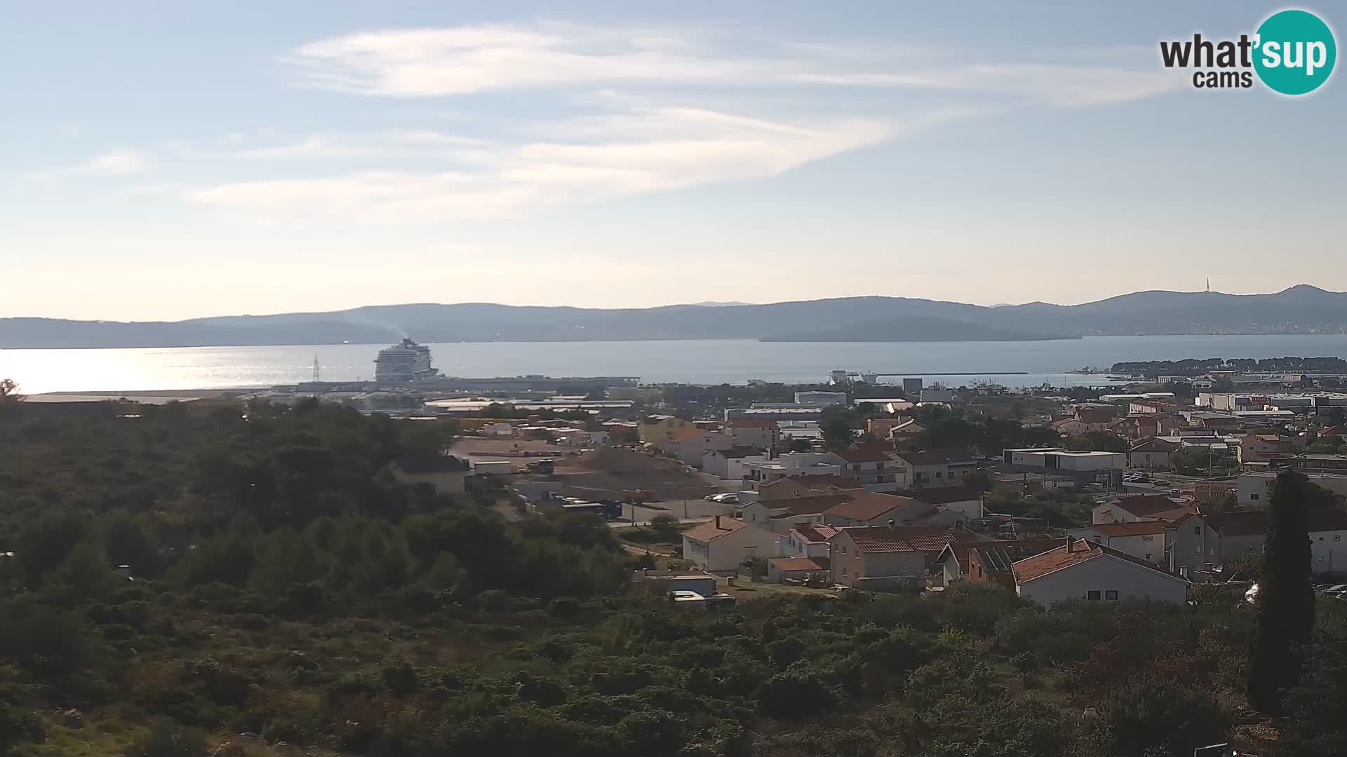 Zadar Port Gazenica Webcam Panorama, Zadar, Croatia
