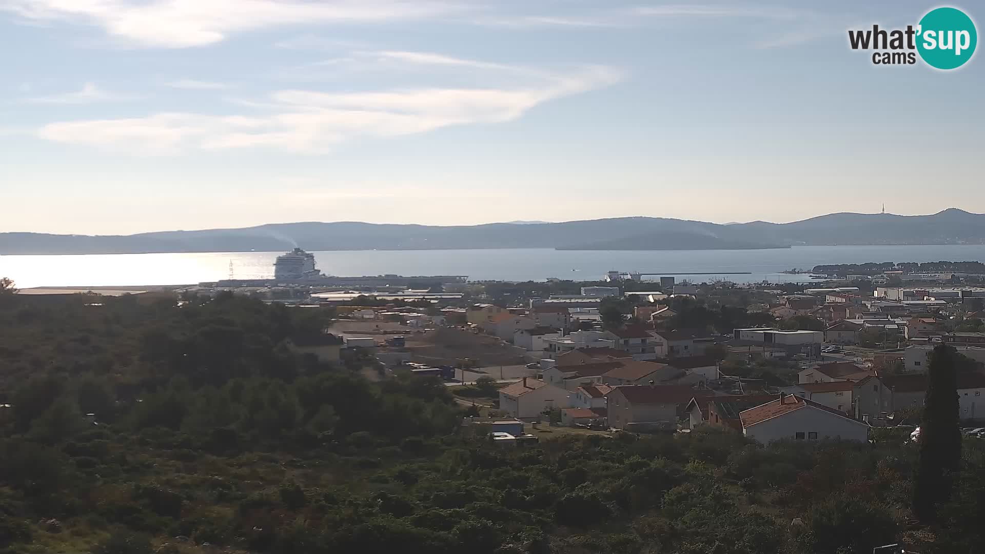 Zadar Port Gazenica Webcam Panorama, Zadar, Croatie