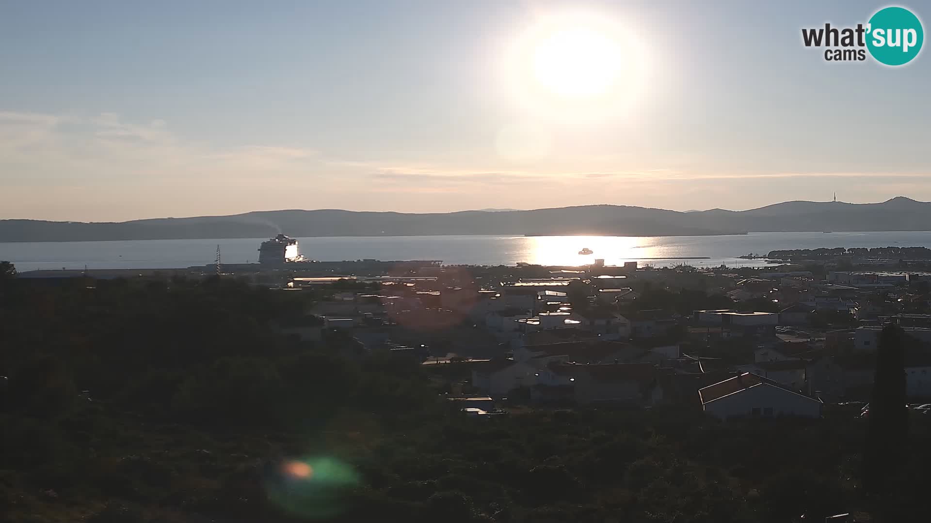 Zadar Port Gazenica Webcam Panorama, Zadar, Croatie