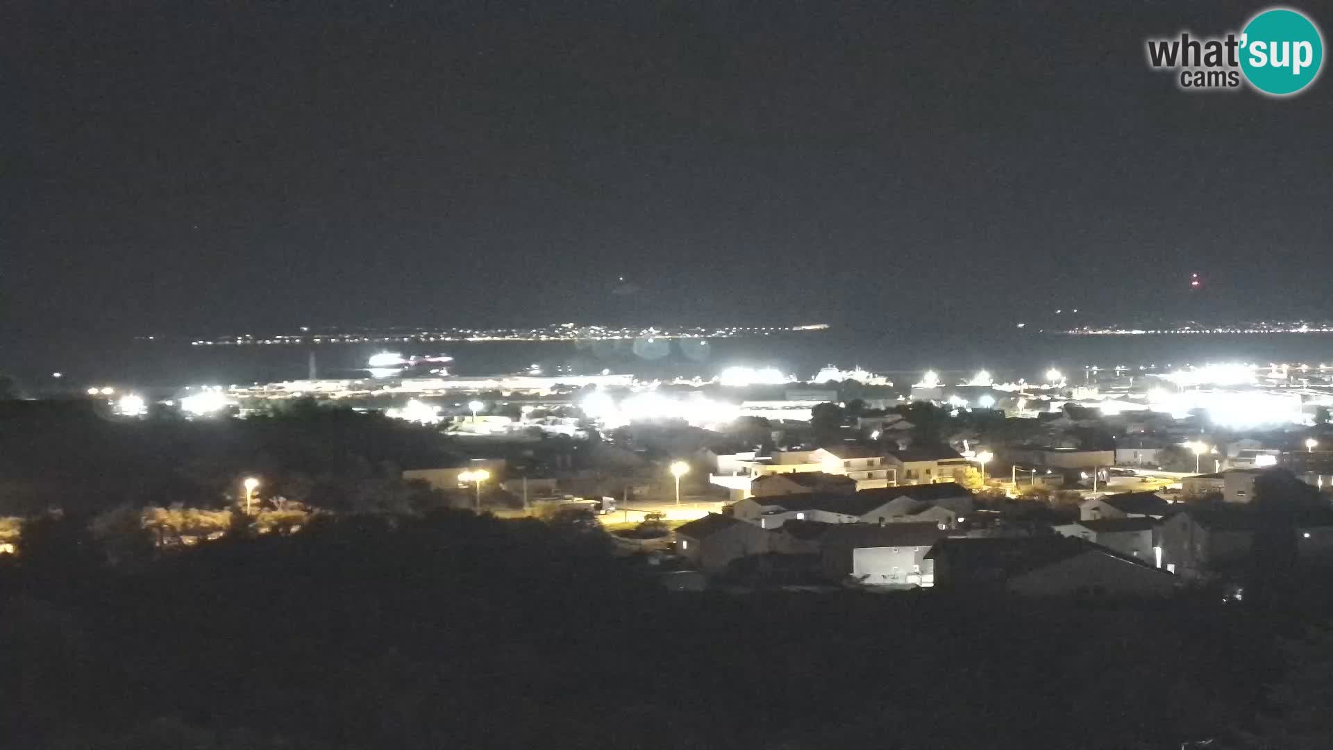 Zadar Port Gazenica Webcam Panorama, Zadar, Kroatien