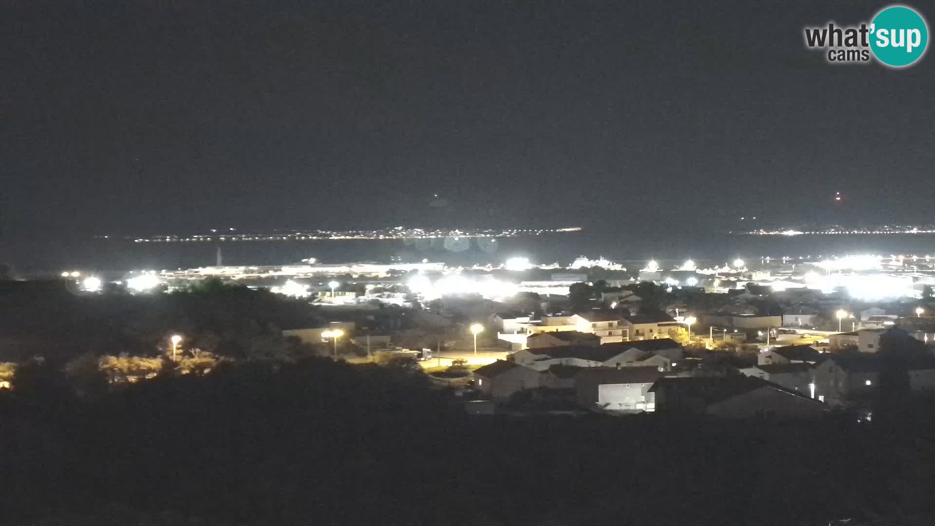 Zadar Pristanišče Gazenica s panoramsko spletno kamero, Zadar, Hrvaška