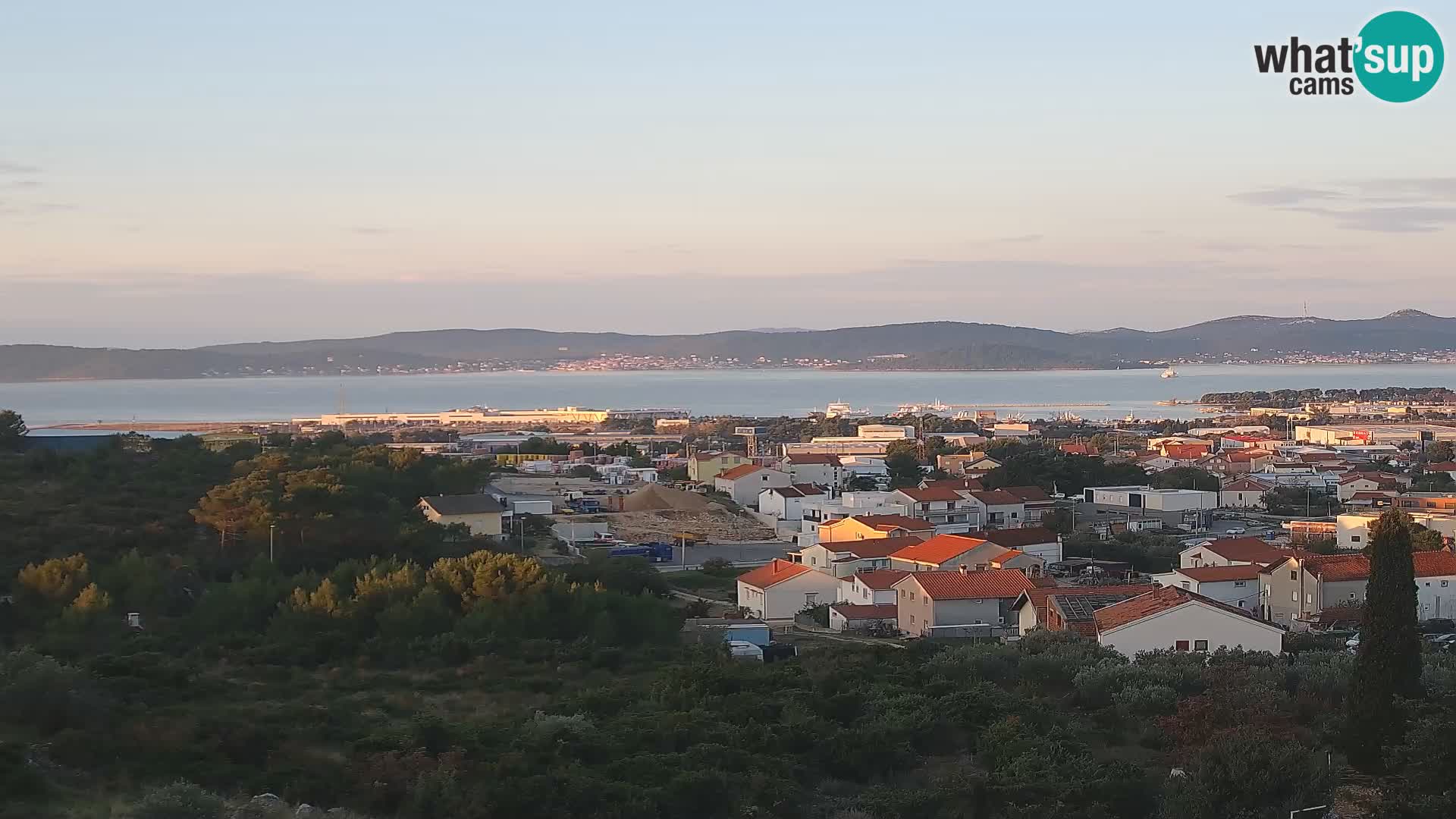 Zadar Port Gazenica Webcam Panorama, Zadar, Kroatien