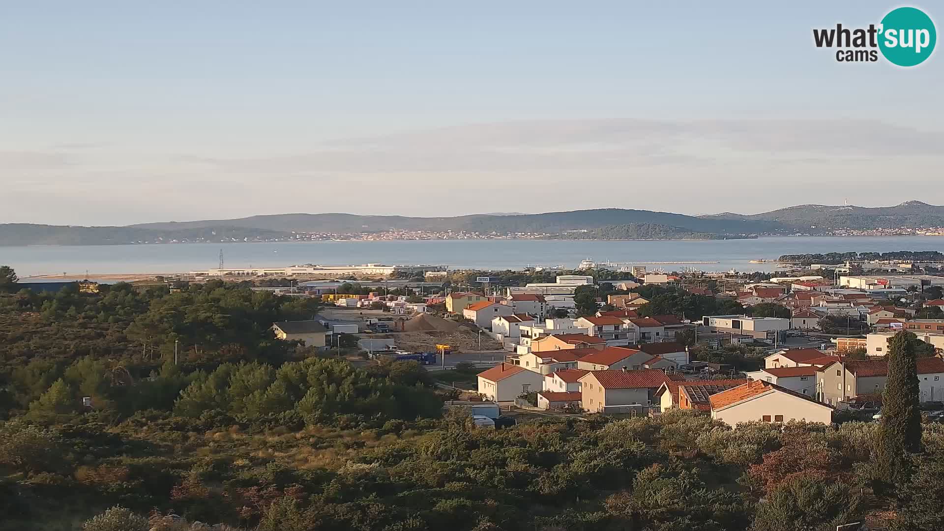 Zadar Port Gazenica Webcam Panorama, Zadar, Croatie