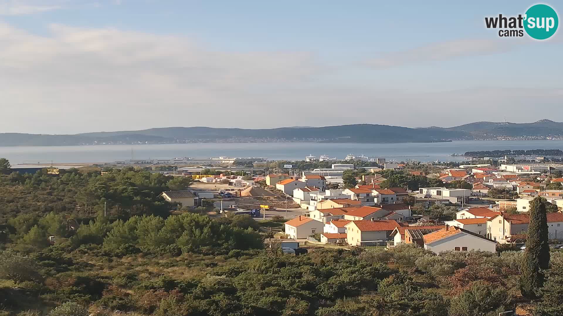 Zadar Port Gazenica Webcam Panorama, Zadar, Croatie