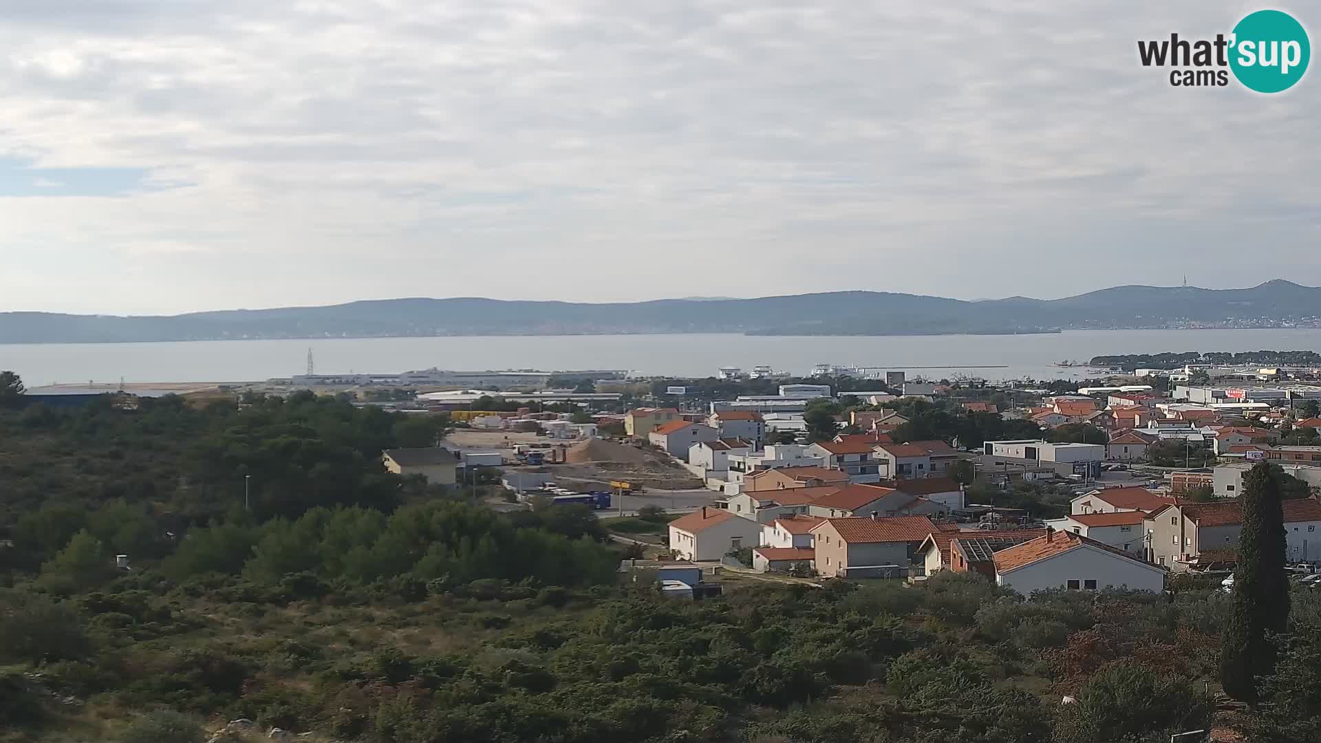 Zadar Port Gazenica Webcam Panorama, Zadar, Croatia