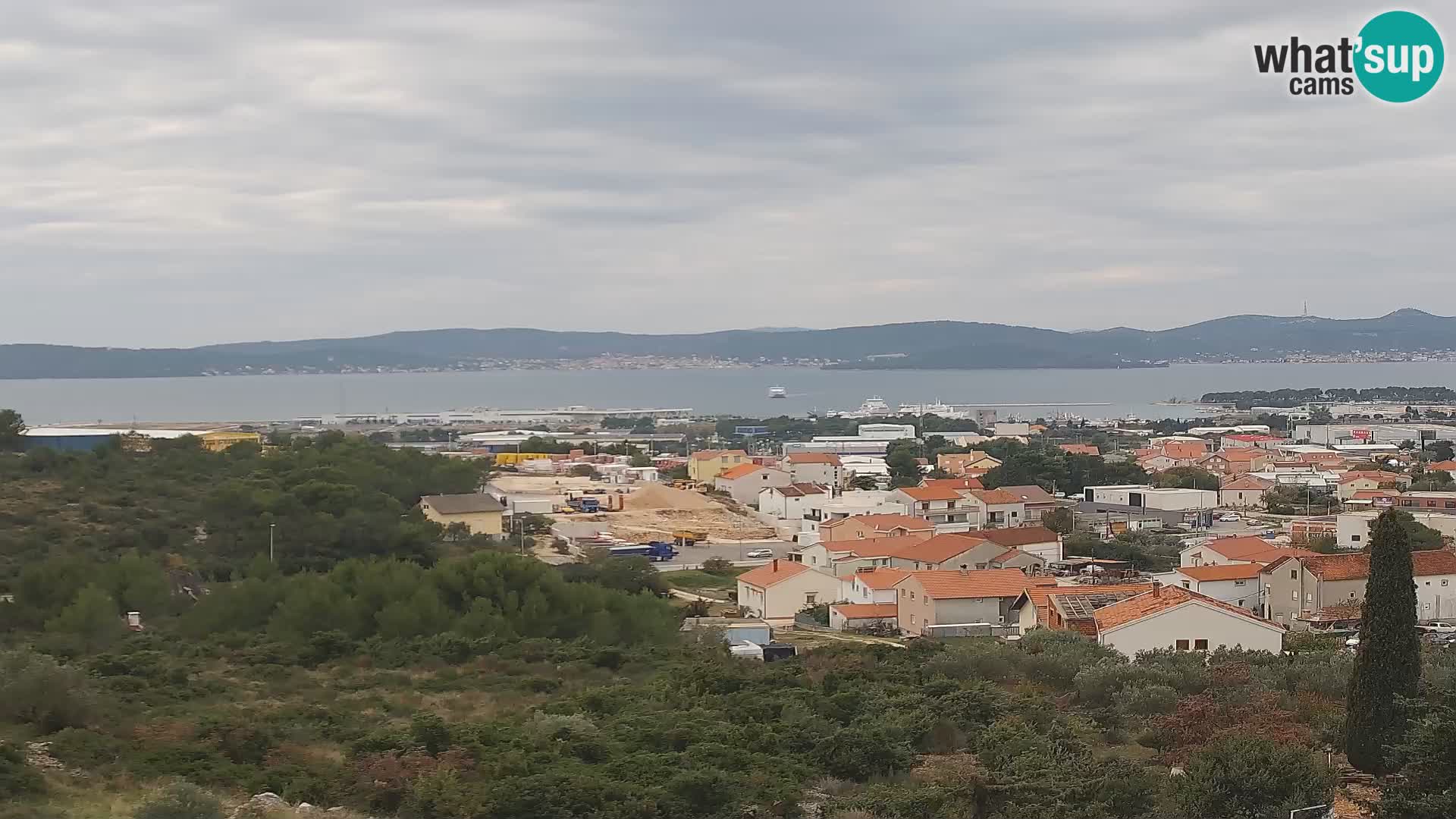 Zadar Port Gazenica Webcam Panorama, Zadar, Croatia