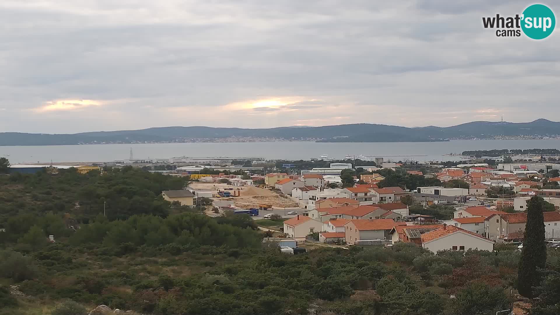 Zadar Porto di Gazenica Webcam Panorama, Zara, Croazia
