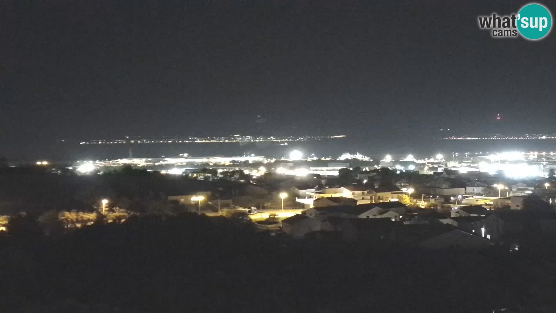 Panorama de la Webcam del Puerto Gazenica de Zadar, Zadar, Croacia