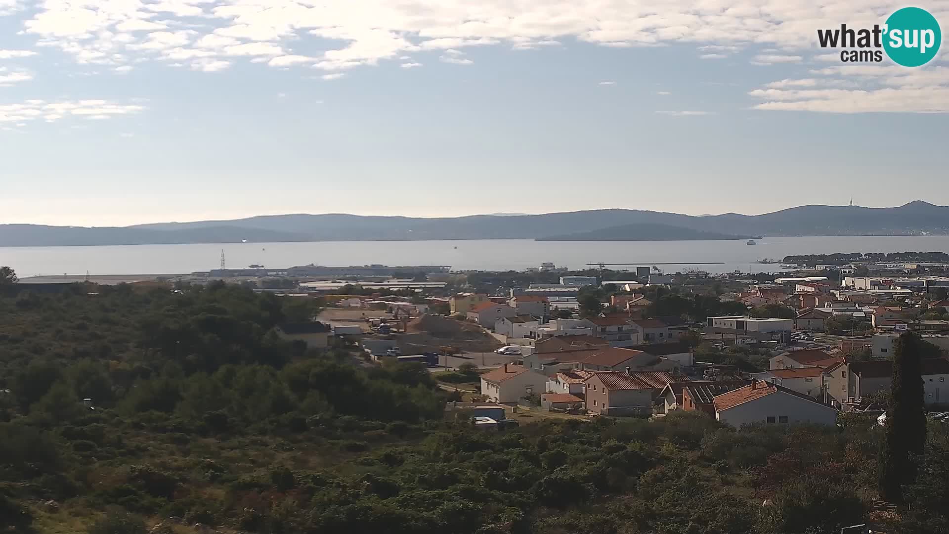 Zadar Port Gazenica Webcam Panorama, Zadar, Kroatien