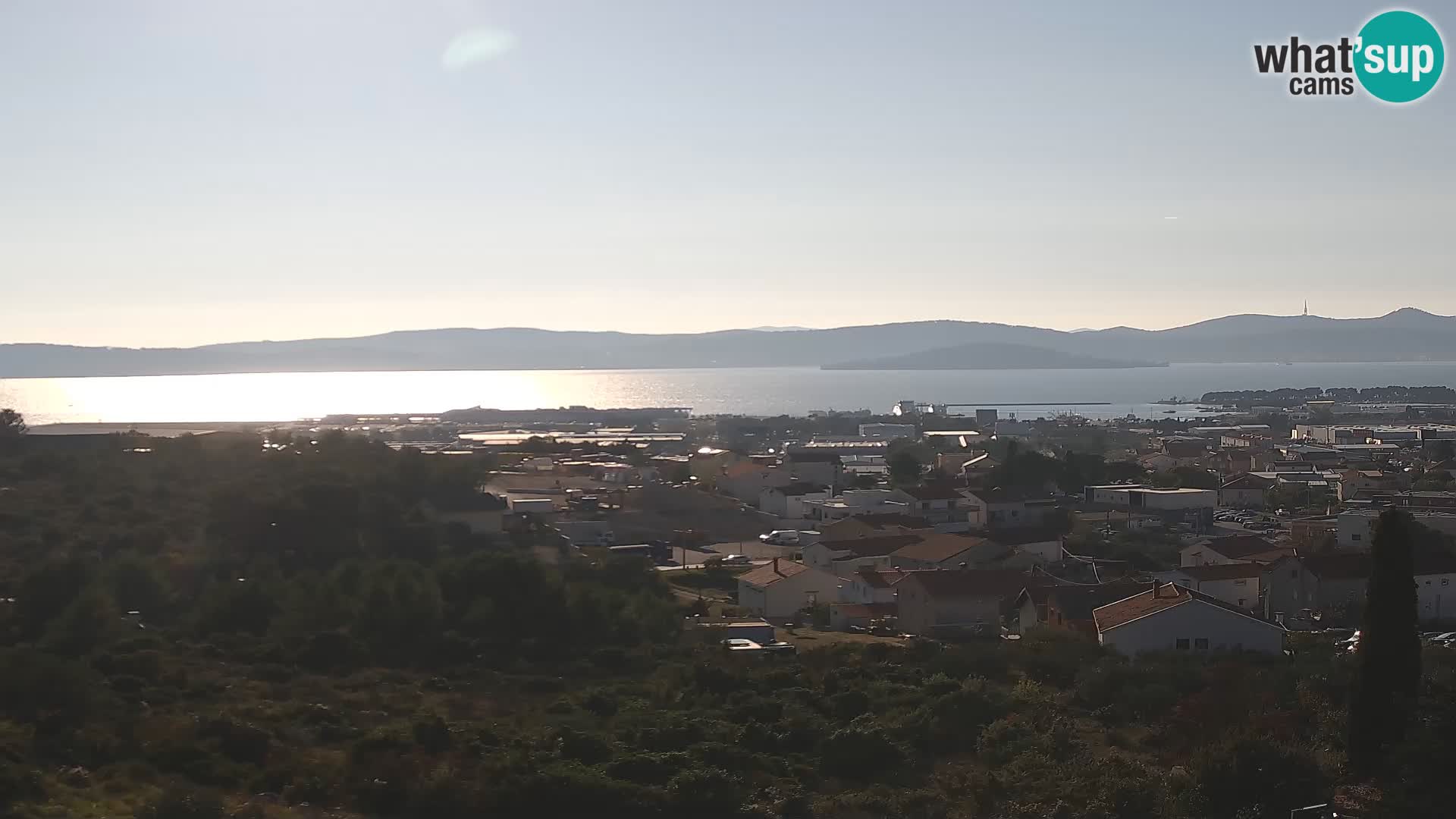 Zadar Port Gazenica Webcam Panorama, Zadar, Kroatien