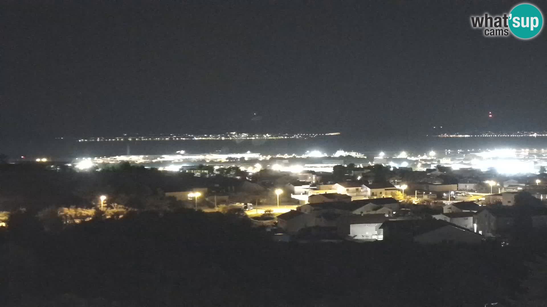 Panorama de la Webcam del Puerto Gazenica de Zadar, Zadar, Croacia