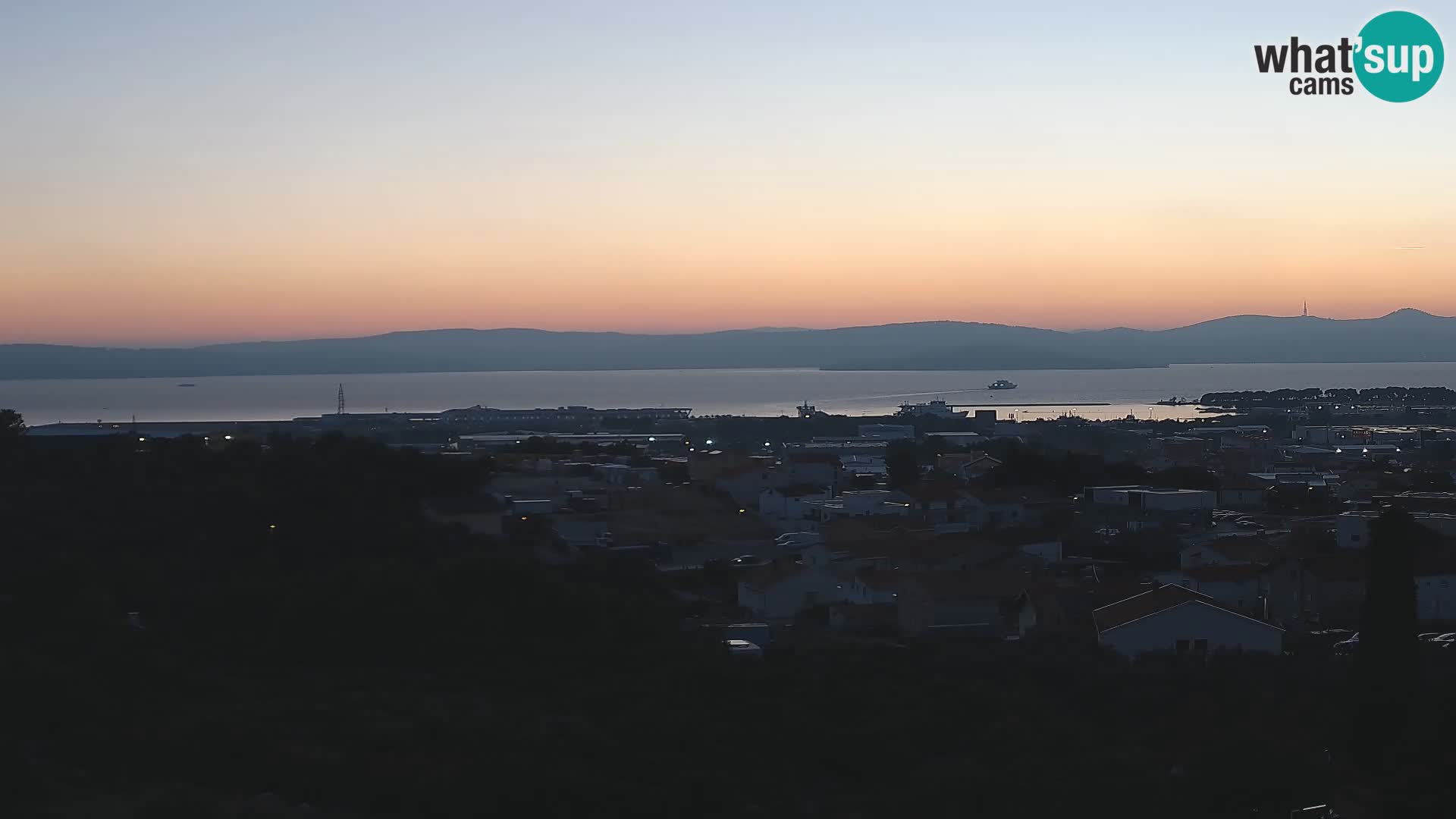 Zadar Port Gazenica Webcam Panorama, Zadar, Croatie
