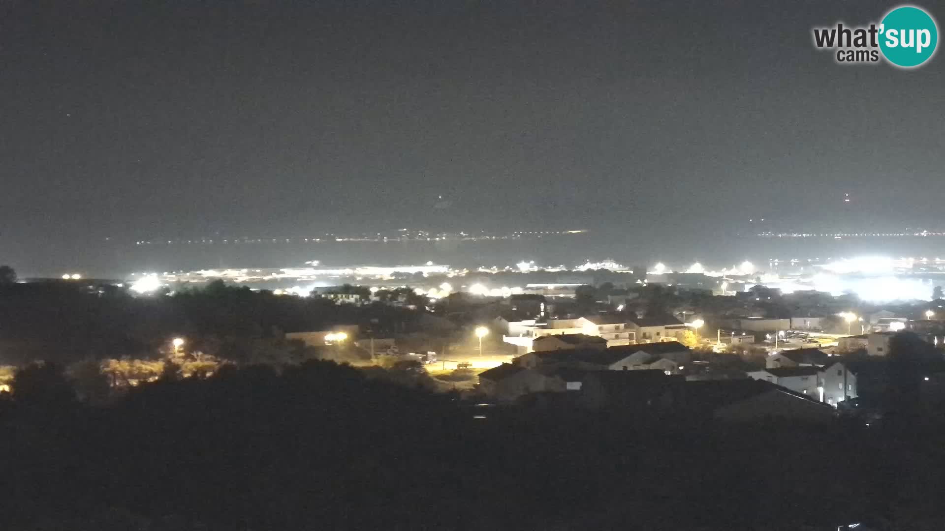 Zadar Pristanišče Gazenica s panoramsko spletno kamero, Zadar, Hrvaška