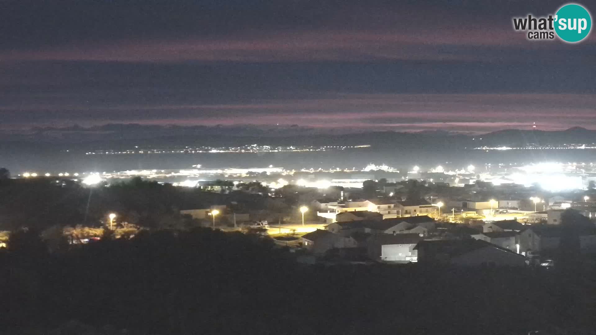 Zadar Pristanišče Gazenica s panoramsko spletno kamero, Zadar, Hrvaška