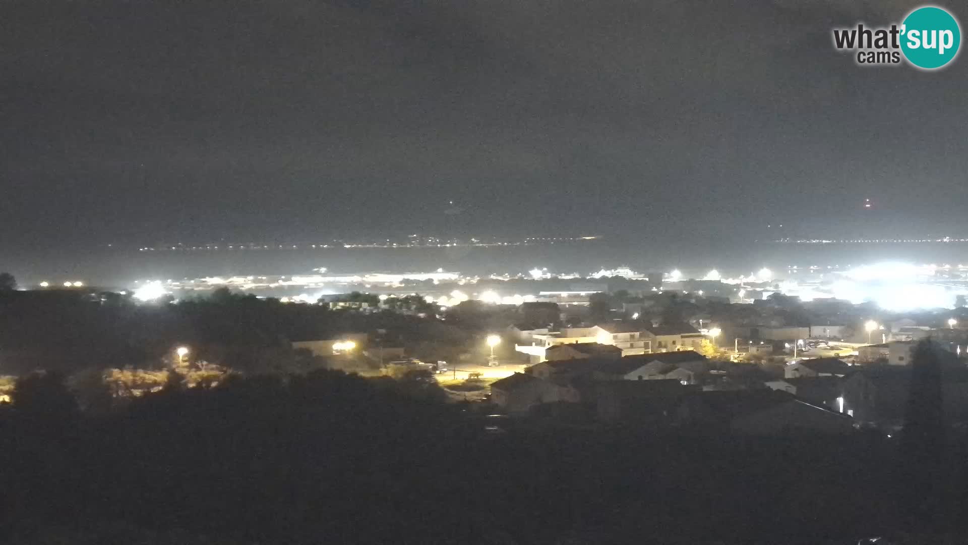 Panoramska web kamera Luke Gaženica u Zadru, Hrvatska