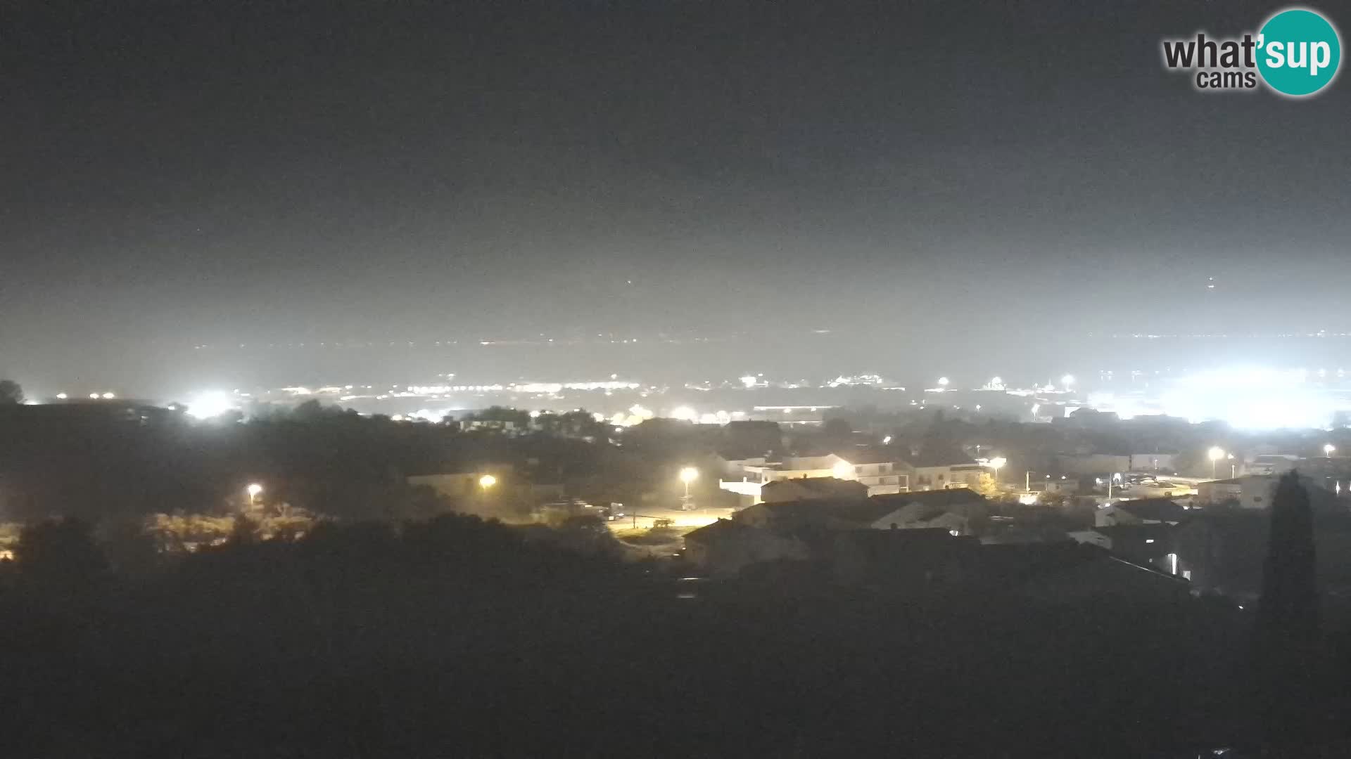 Panorama de la Webcam del Puerto Gazenica de Zadar, Zadar, Croacia