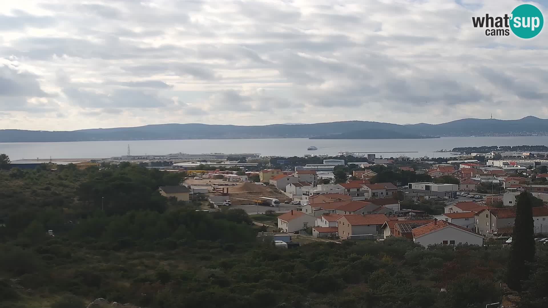 Zadar Port Gazenica Webcam Panorama, Zadar, Croatia